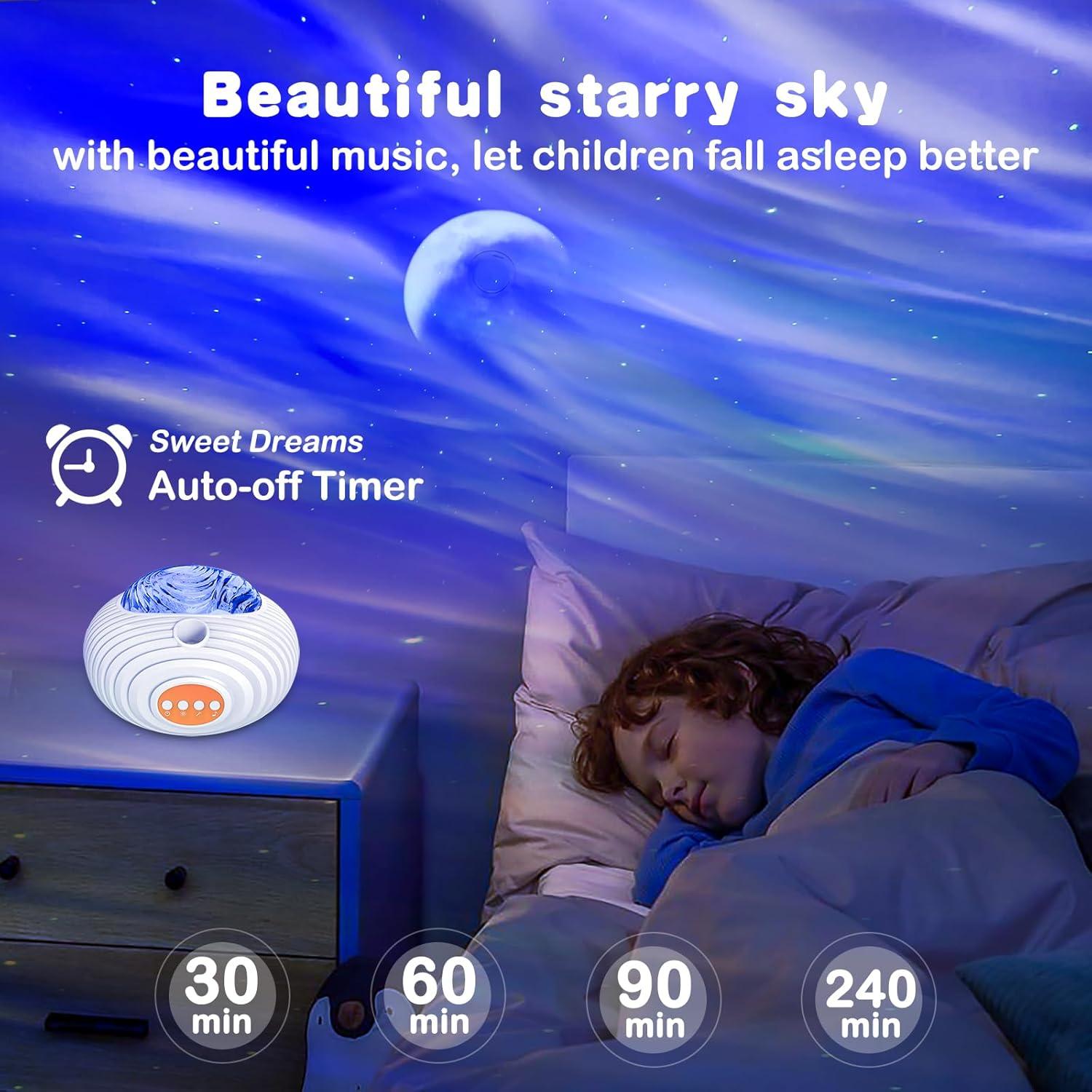 Proyector de Estrellas Yoostooper K-1106 con Bluetooth y Control Remoto