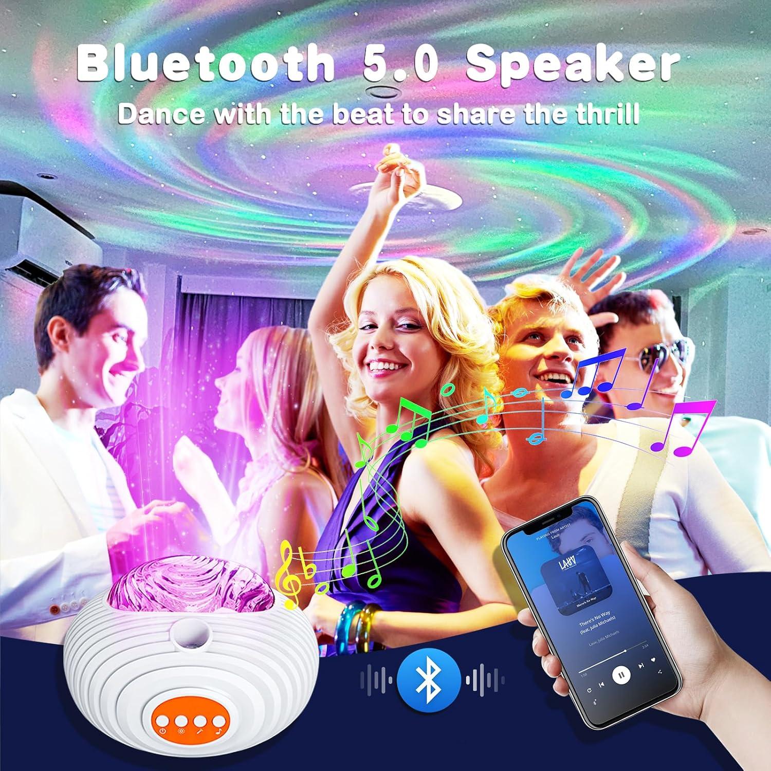 Proyector de Estrellas Yoostooper K-1106 con Bluetooth y Control Remoto