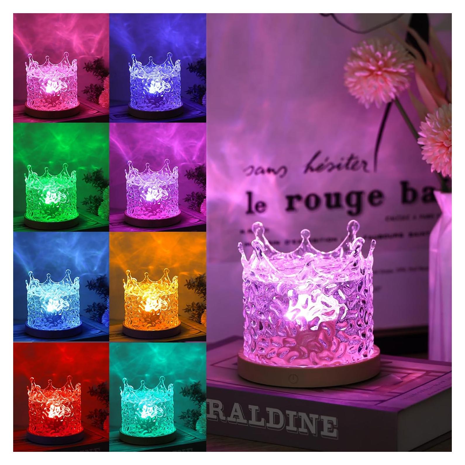 Proyector de Olas BDUSXYZ - Lámpara 3D 16 Colores para Relajación