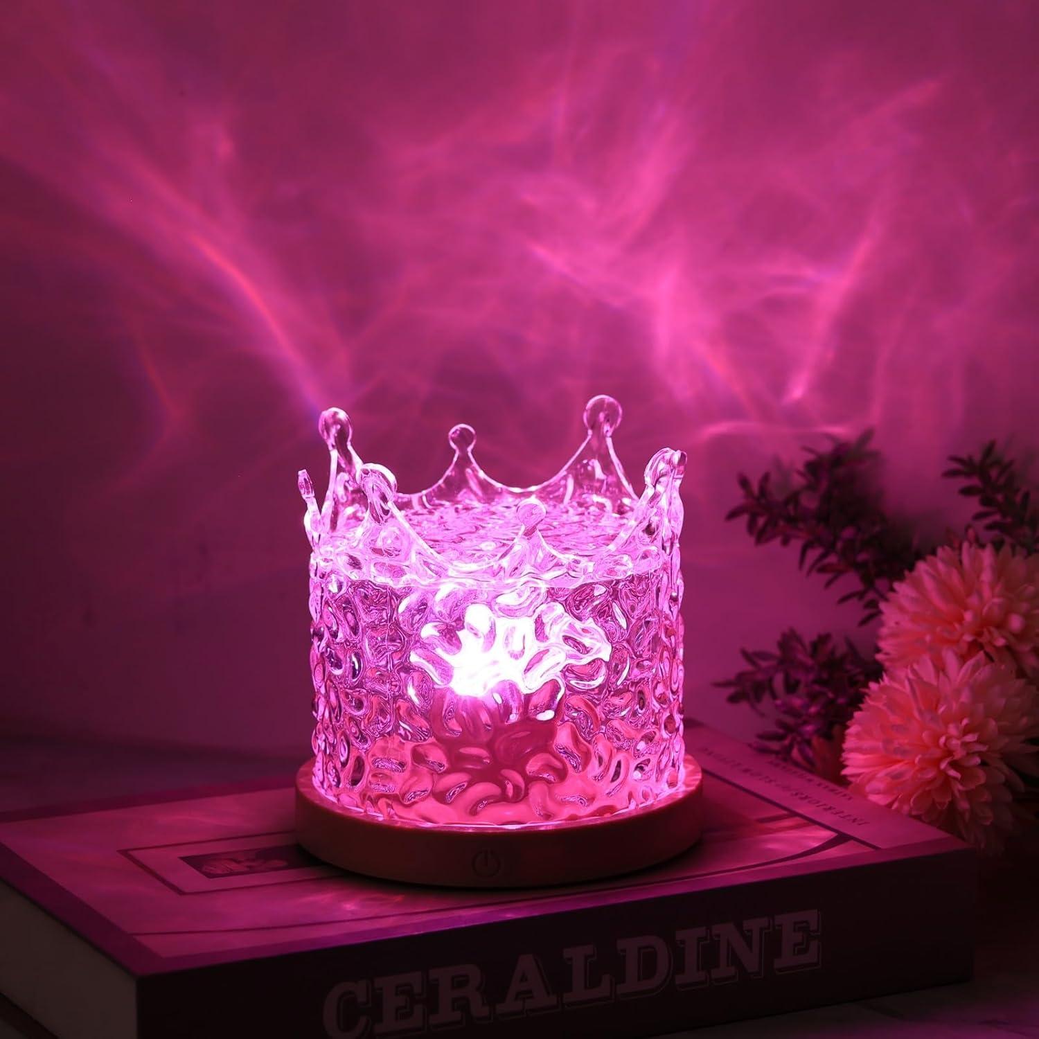 Proyector de Olas BDUSXYZ - Lámpara 3D 16 Colores para Relajación