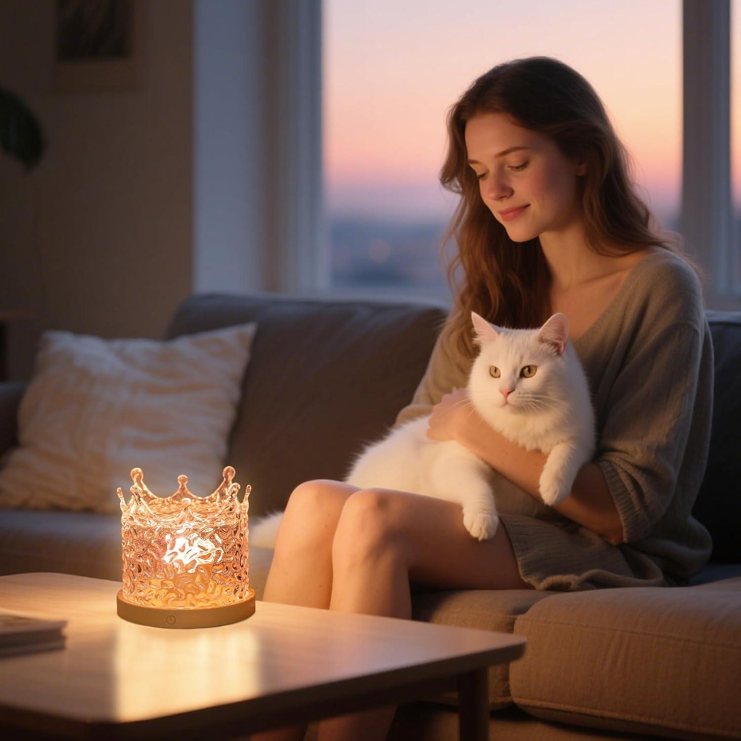 Proyector de Olas BDUSXYZ - Lámpara 3D 16 Colores para Relajación