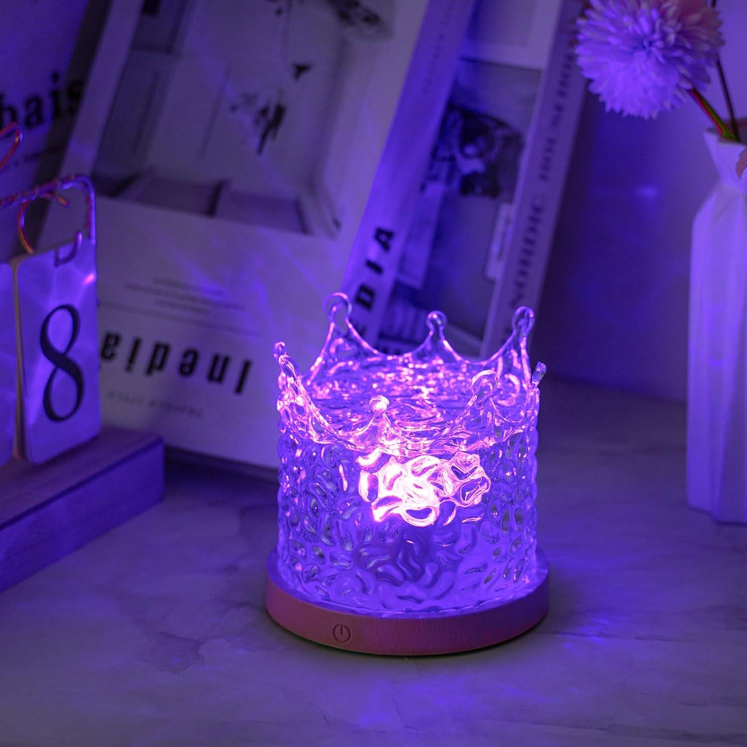 Proyector de Olas BDUSXYZ - Lámpara 3D 16 Colores para Relajación