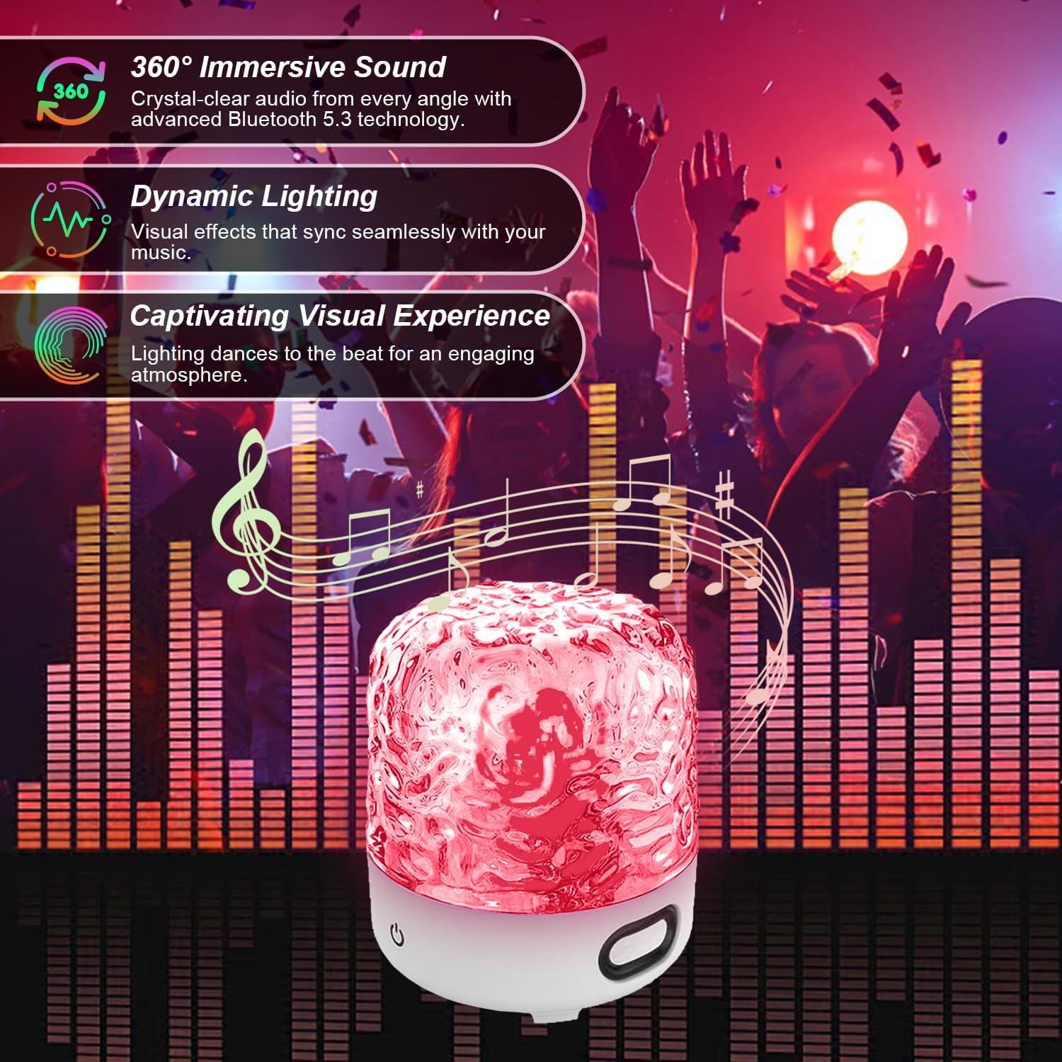 Proyector de Olas del Océano Yoyotager YCNL20 con Altavoz Bluetooth