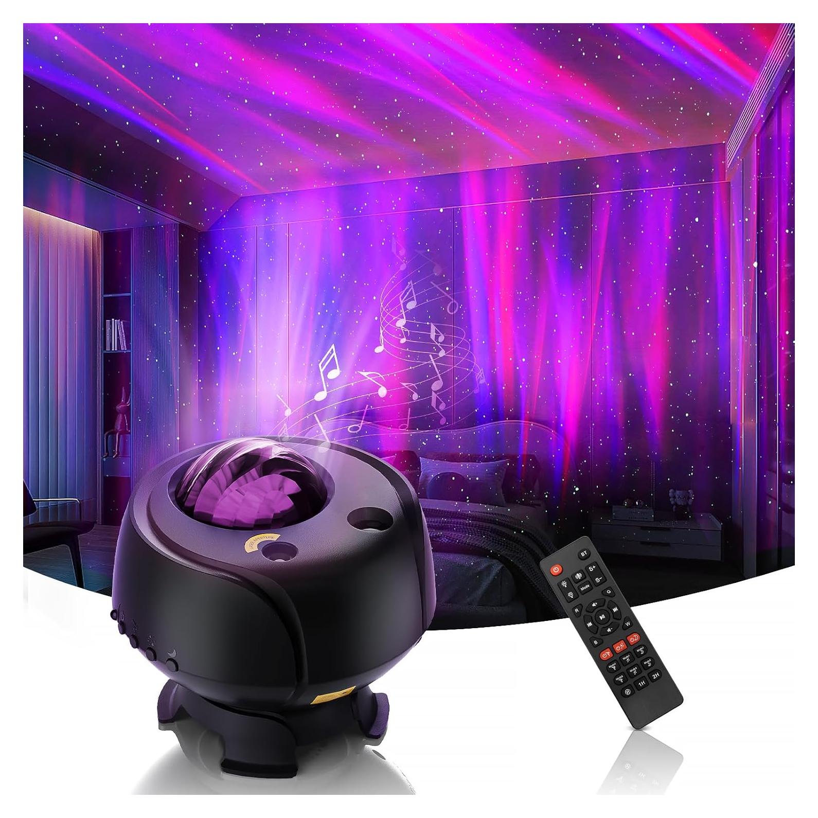 Proyector de Auroras Boreales FLITI con Bluetooth y Temporizador