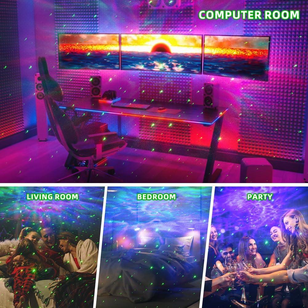 Proyector de Estrellas Astronauta SPXKD con Control Remoto