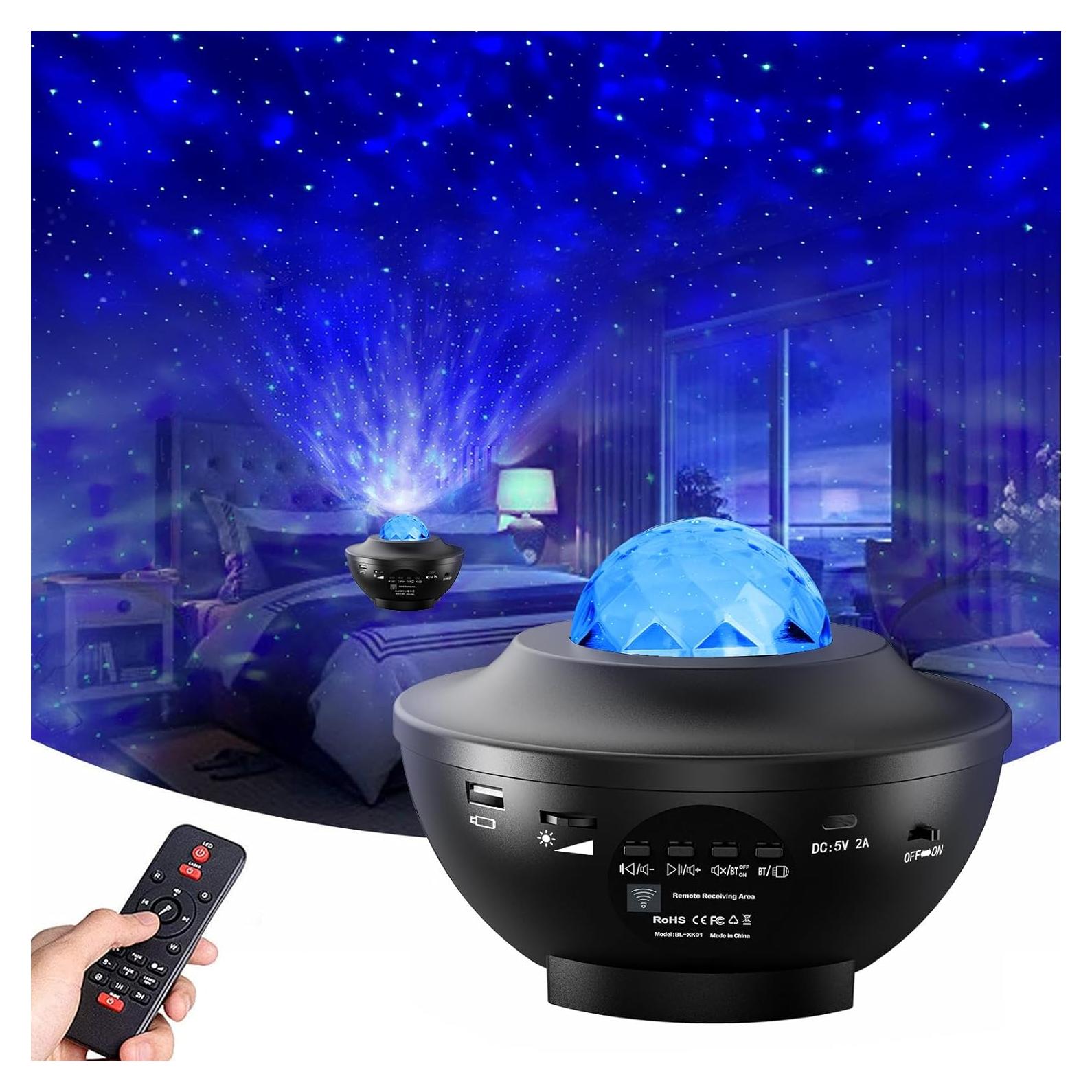 Proyector de Estrellas Itayak BL-XK01 con Altavoz Bluetooth