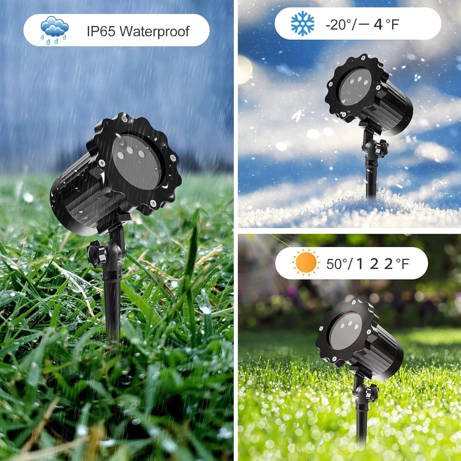 Proyector Láser RGB ZHONGSHAN SE369 para Exterior IP65