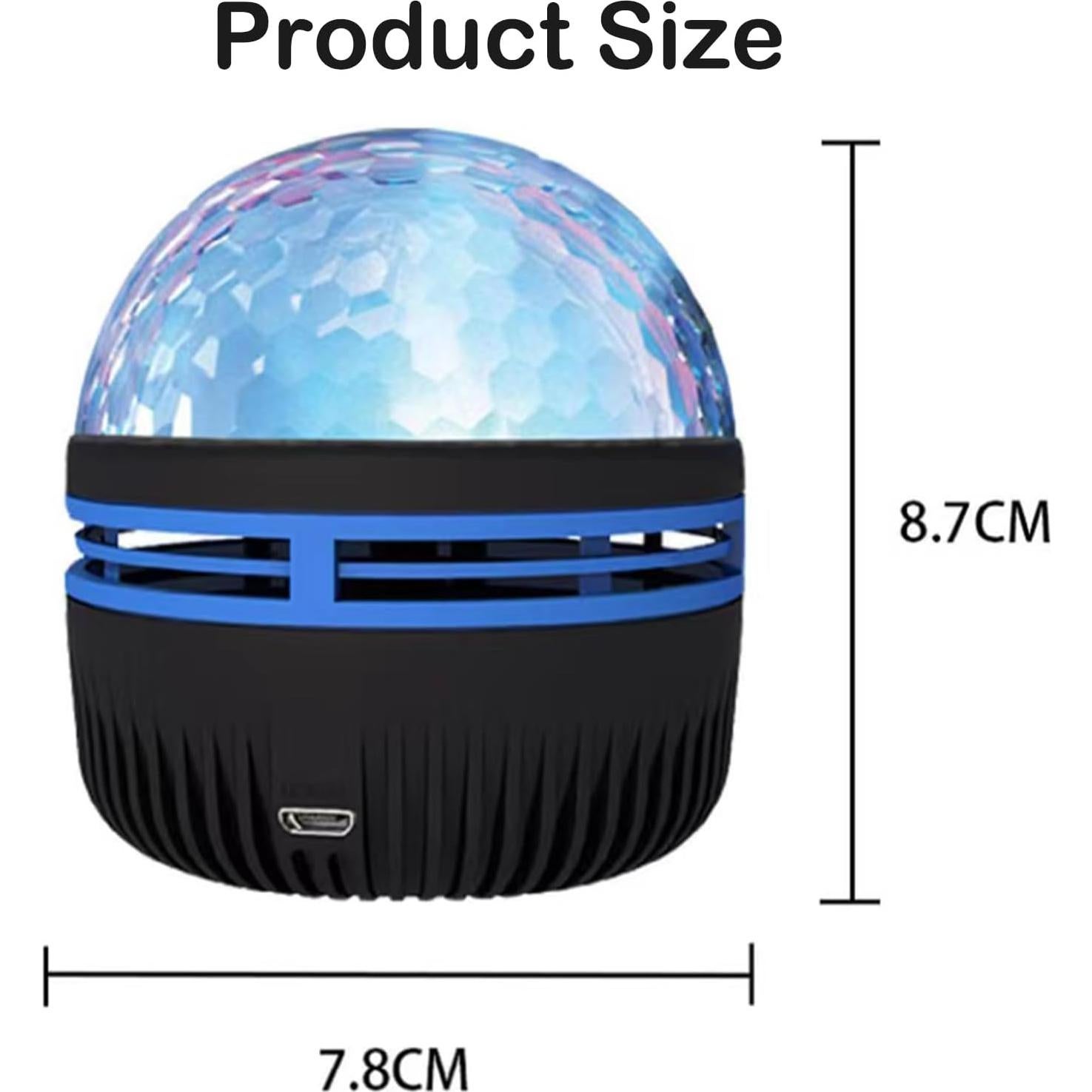 Proyector de Luz Galáctica 2 en 1 Yevheniy - Auroras y Olas