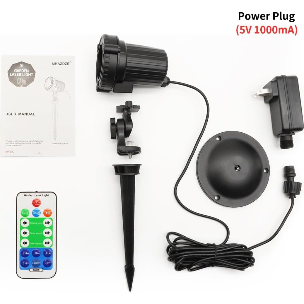 Proyector de Luces Láser Navidad SHENZHEN MOD01RGB IP65