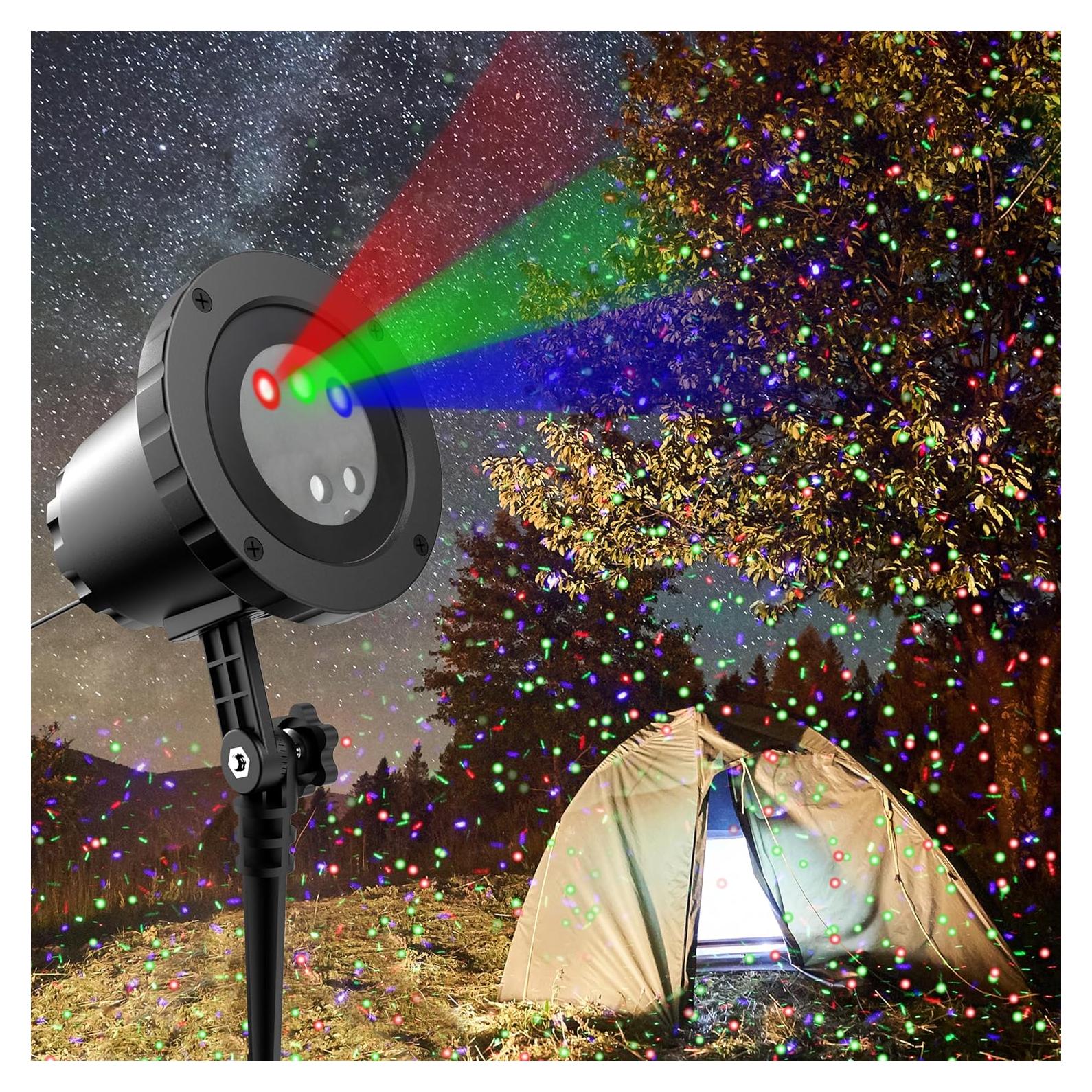 Proyector de Luces Lásers AIRIVO 3 Colores Impermeable