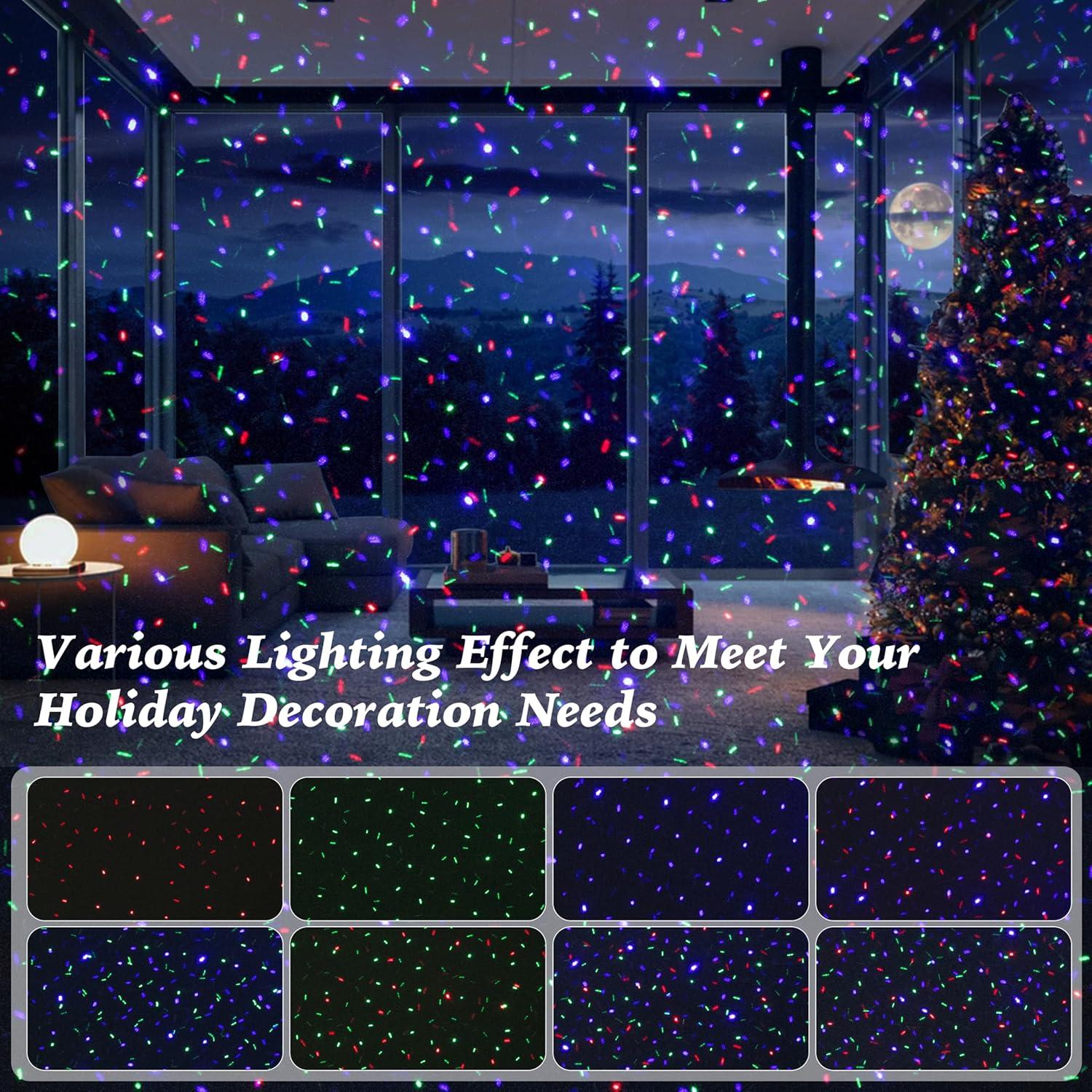 Proyector de Luces Lásers AIRIVO 3 Colores Impermeable