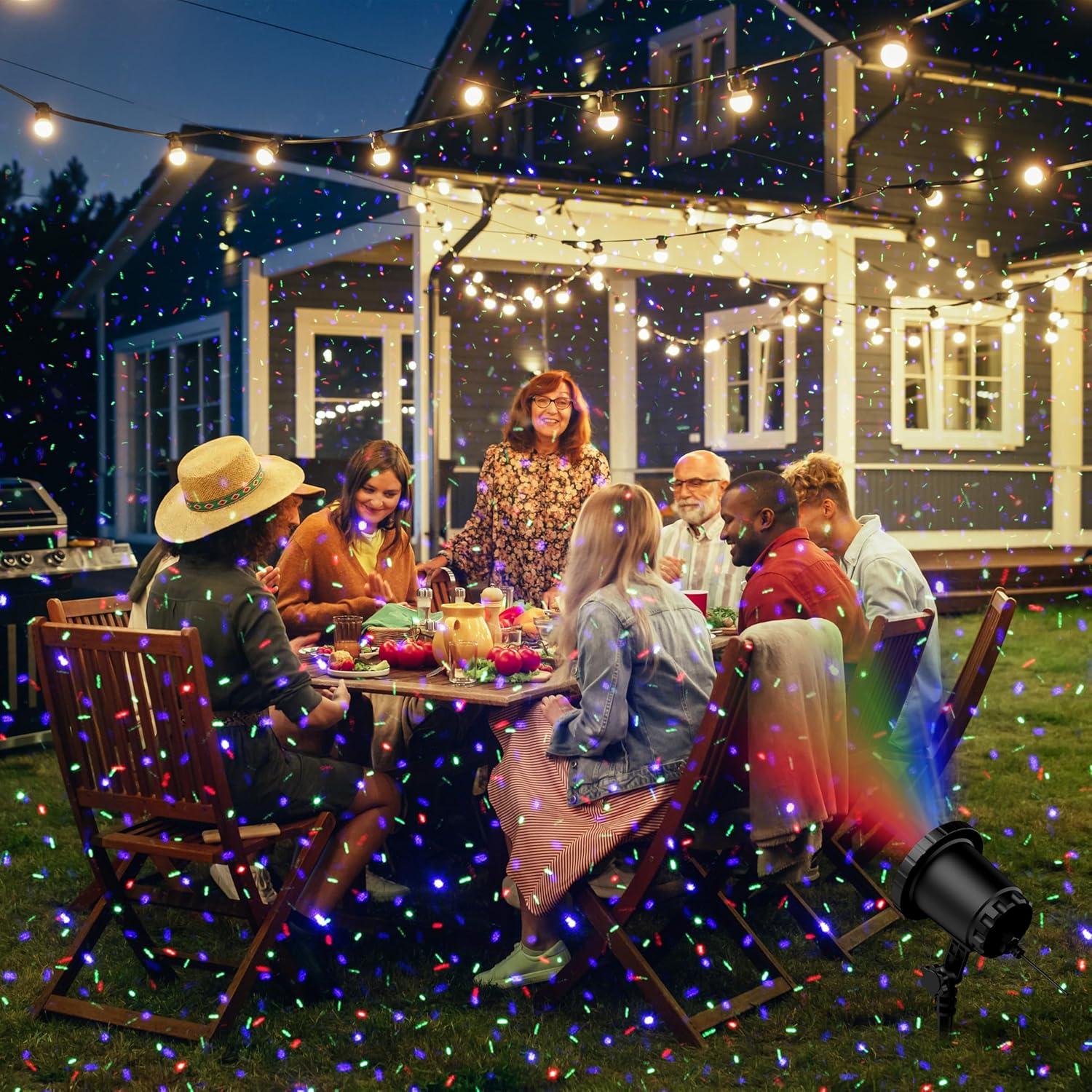 Proyector de Luces Lásers AIRIVO 3 Colores Impermeable