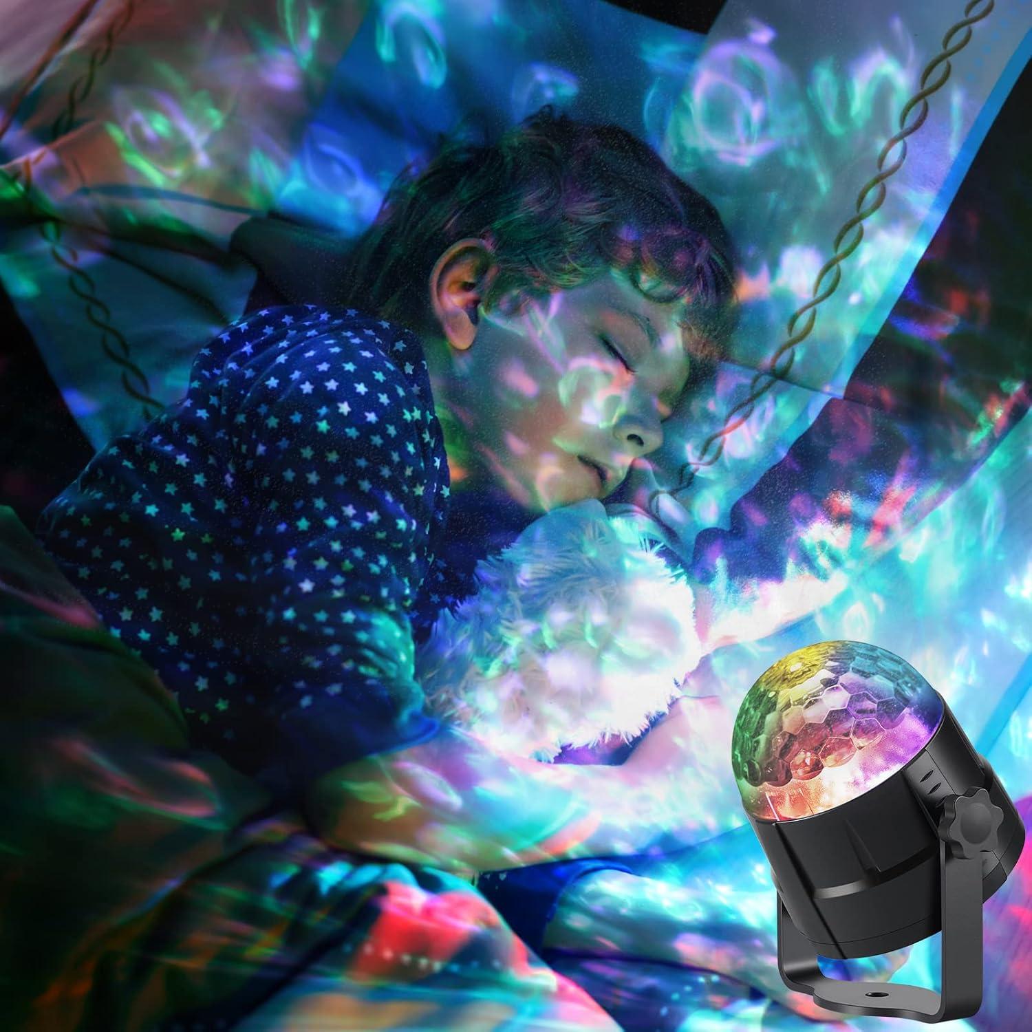 Proyector de Luz de Agua Ocean Wave Preboun 15 Colores LED