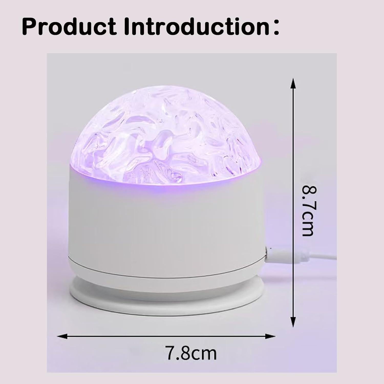 Proyector de Luz Nocturna Aurora Neioaas 16 Colores USB