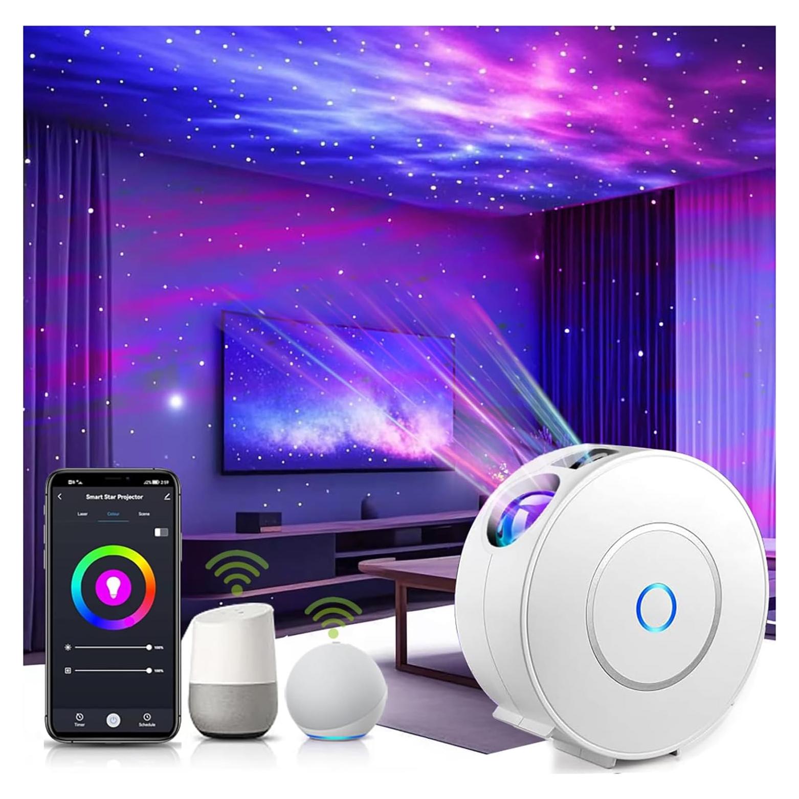 Proyector de Estrellas Galaxia SHENZHEN SK24 Control APP