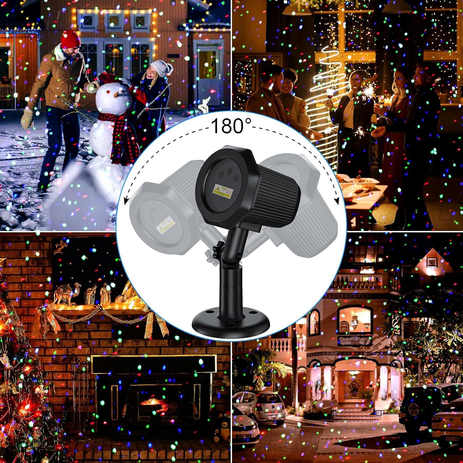 Proyector de Luces de Jardín Firefly RGB con Control Remoto