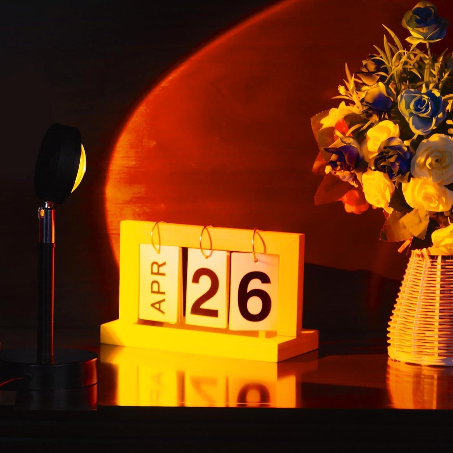 Lámpara LED de Atardecer Easeking EL-USB01 Proyector USB