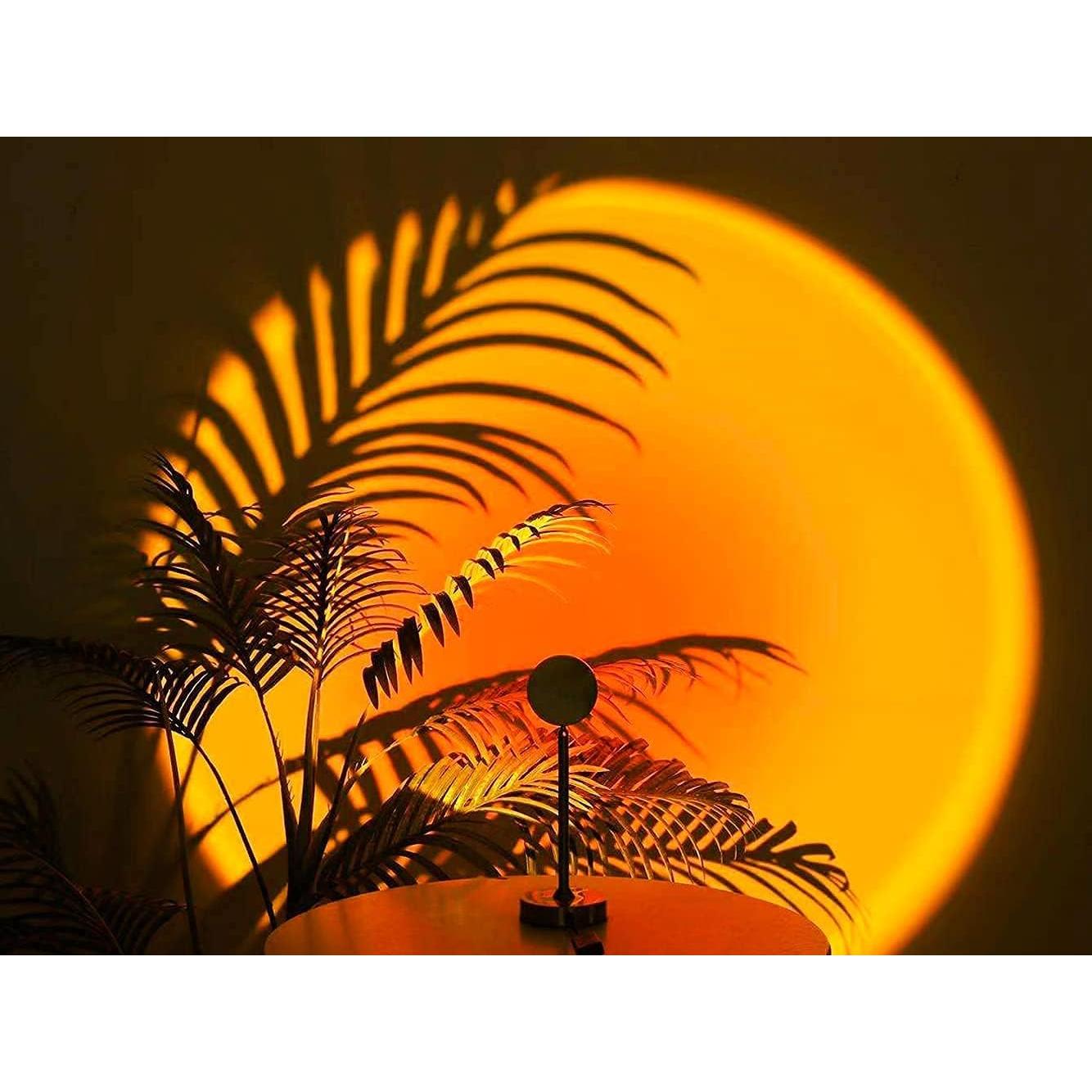 Lámpara de Proyección LED Balkwan Rojo Atardecer 10x10 cm