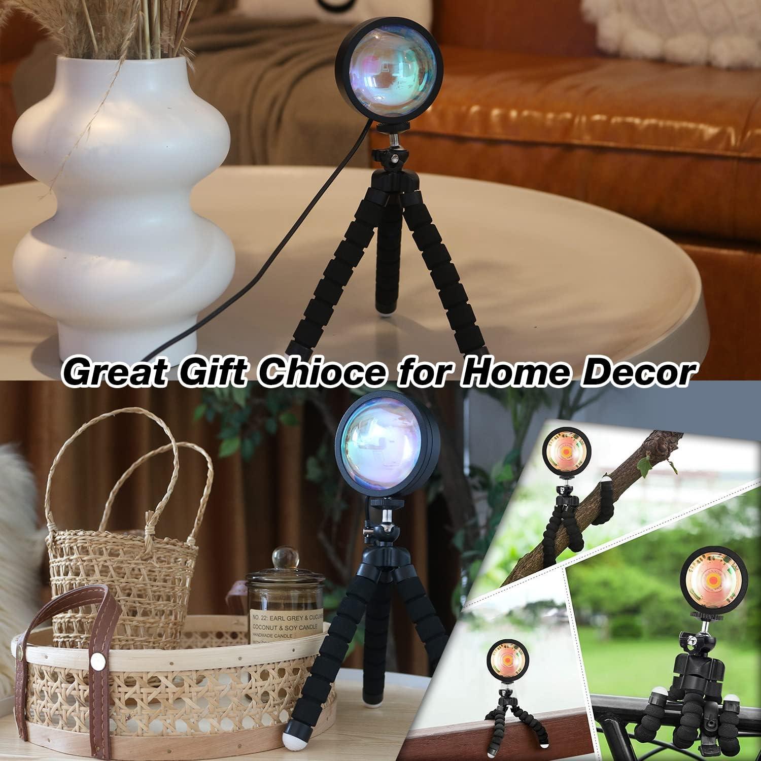 Proyector de Lámpara de Atardecer Xoddi con Control Remoto 16 Colores