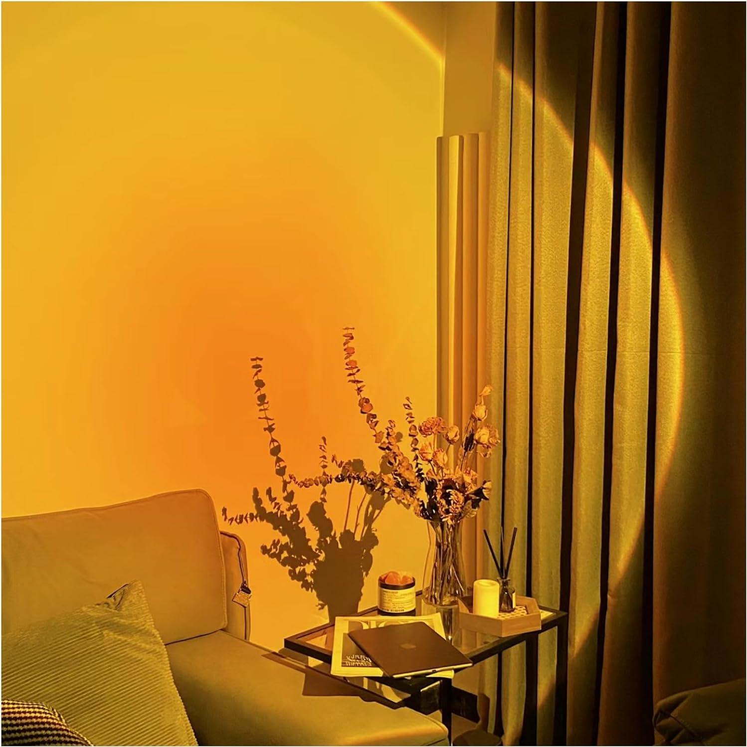 Proyector de Lámpara de Atardecer Xoddi con Control Remoto 16 Colores