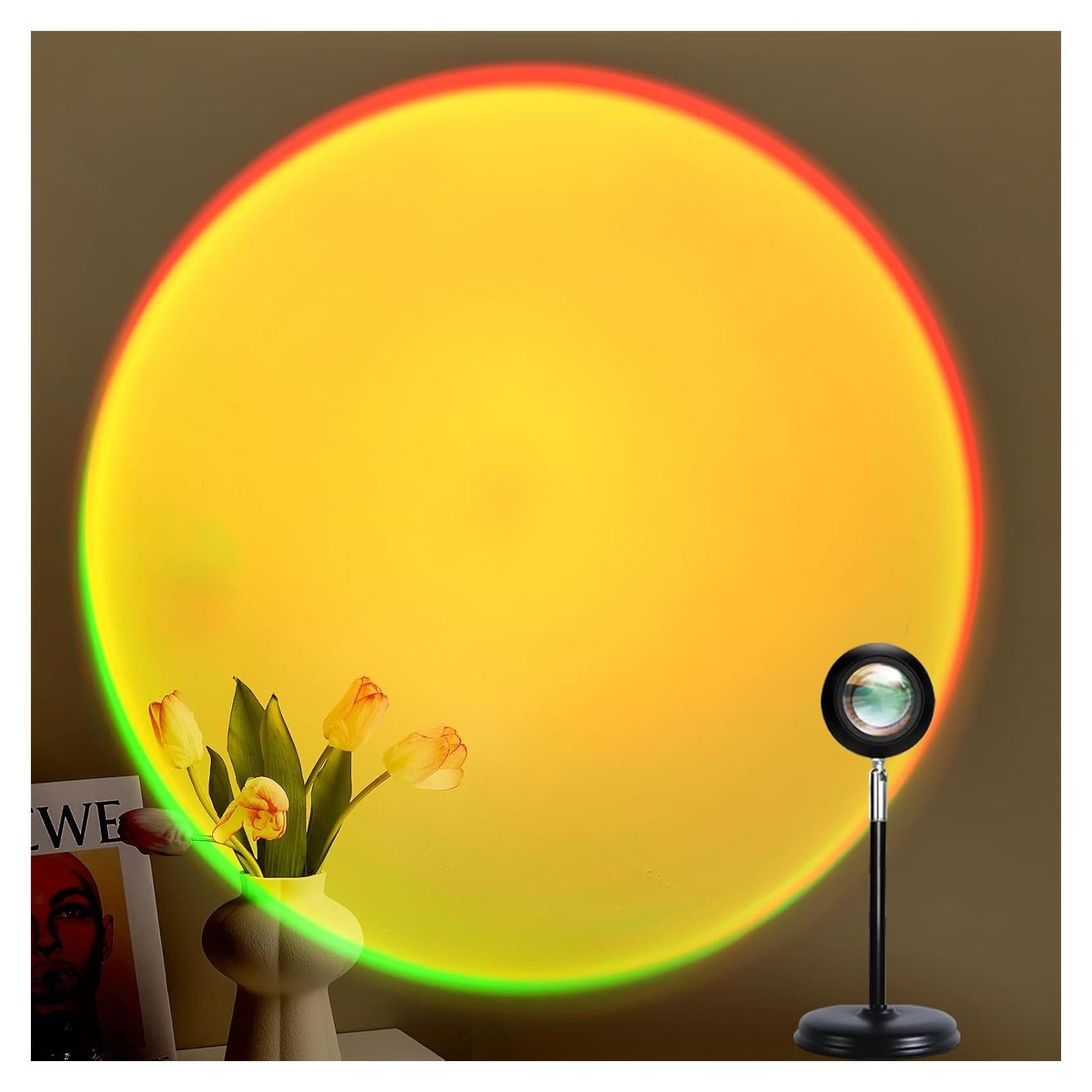 Proyector de Lámpara de Atardecer LED Huaying T013 RGB