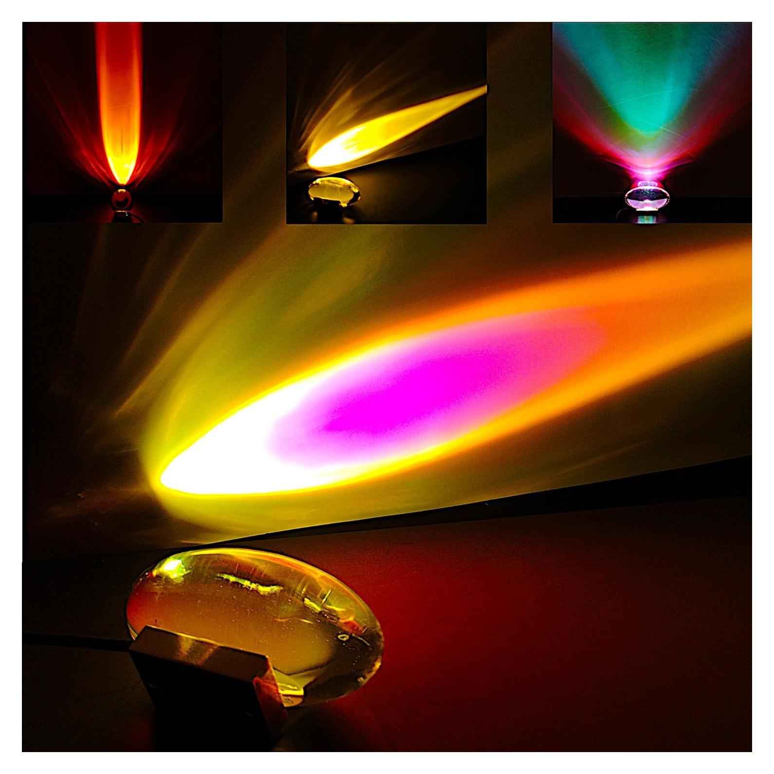 Lámpara de Ambiente LED AlyMack - Proyector de Luz RGB 5cm