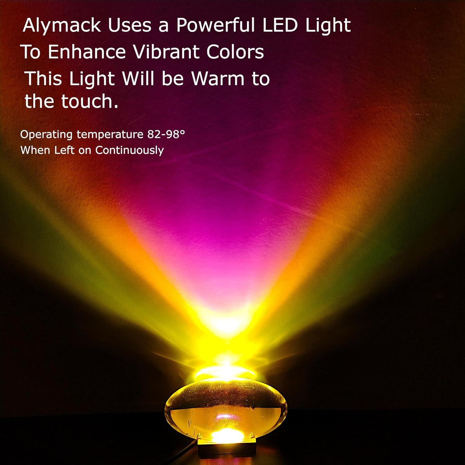 Lámpara de Ambiente LED AlyMack - Proyector de Luz RGB 5cm