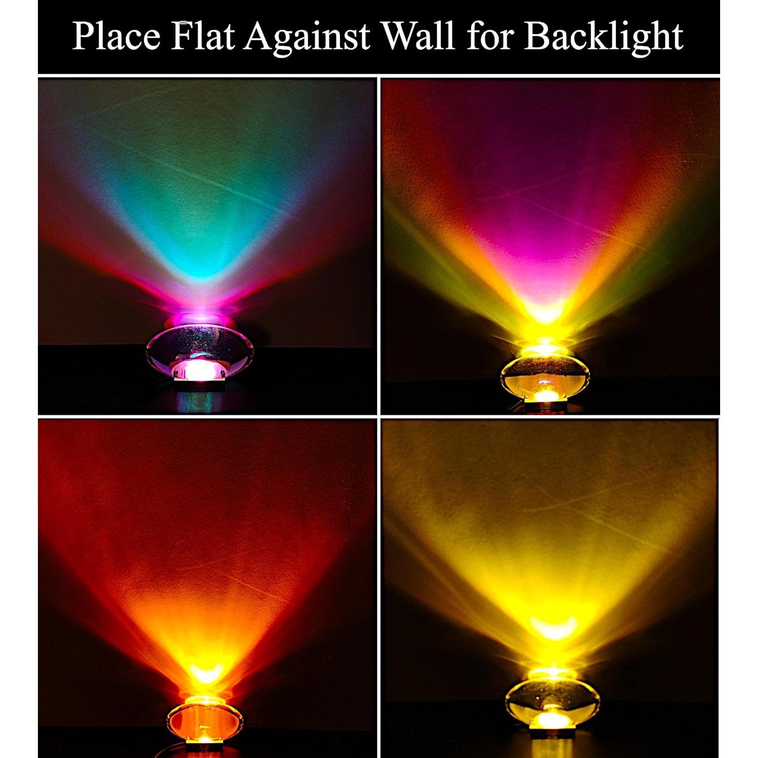 Lámpara de Ambiente LED AlyMack - Proyector de Luz RGB 5cm