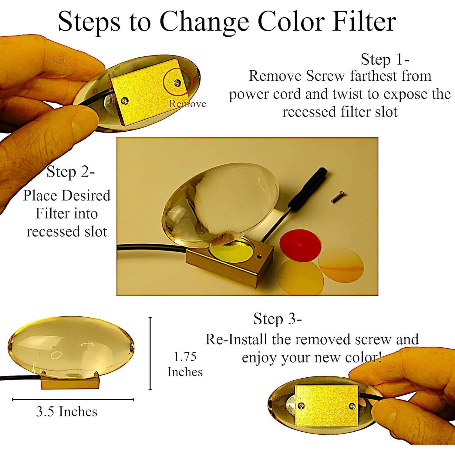 Lámpara de Ambiente LED AlyMack - Proyector de Luz RGB 5cm