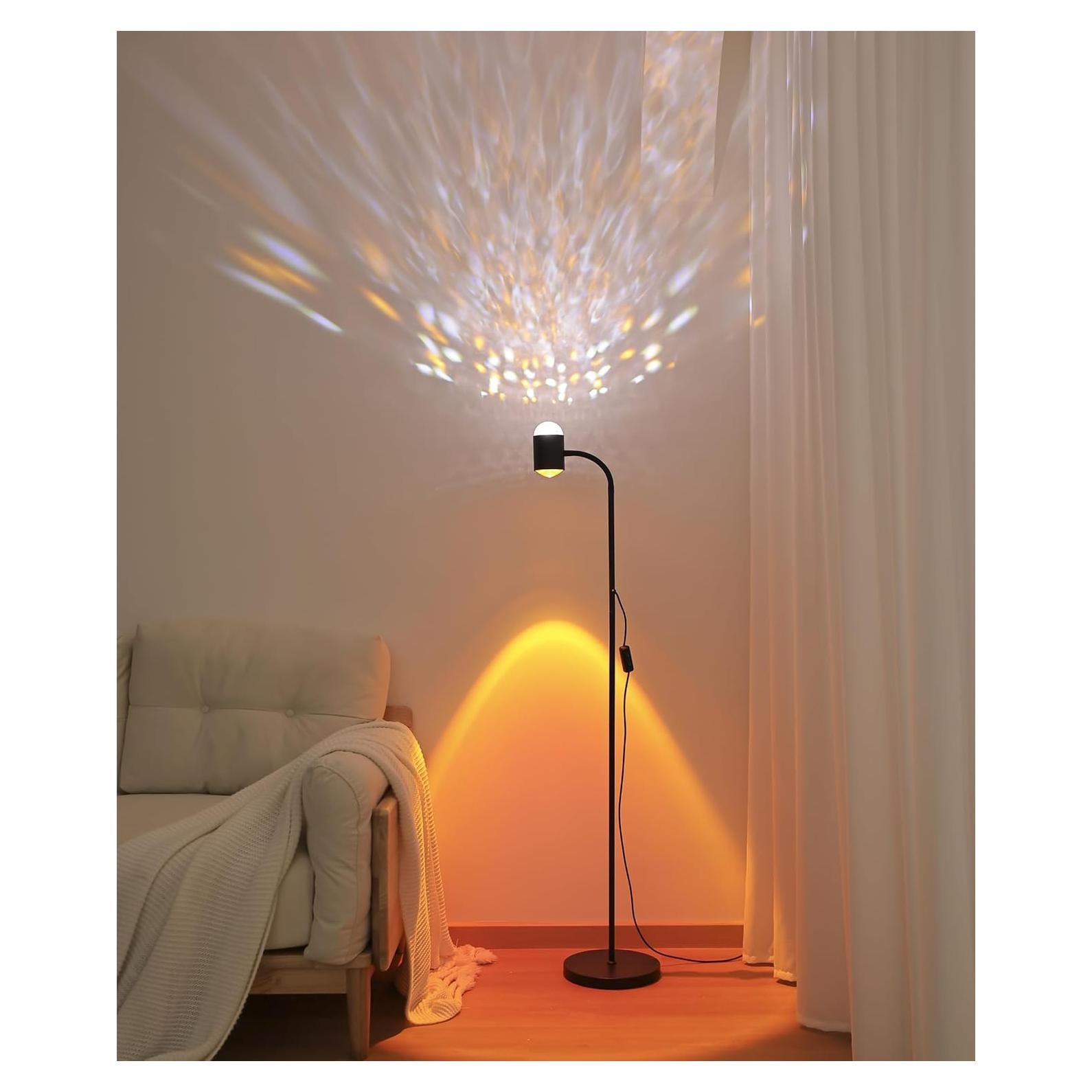 Lámpara de Piso de Proyección de Atardecer RaGiBow 150 cm