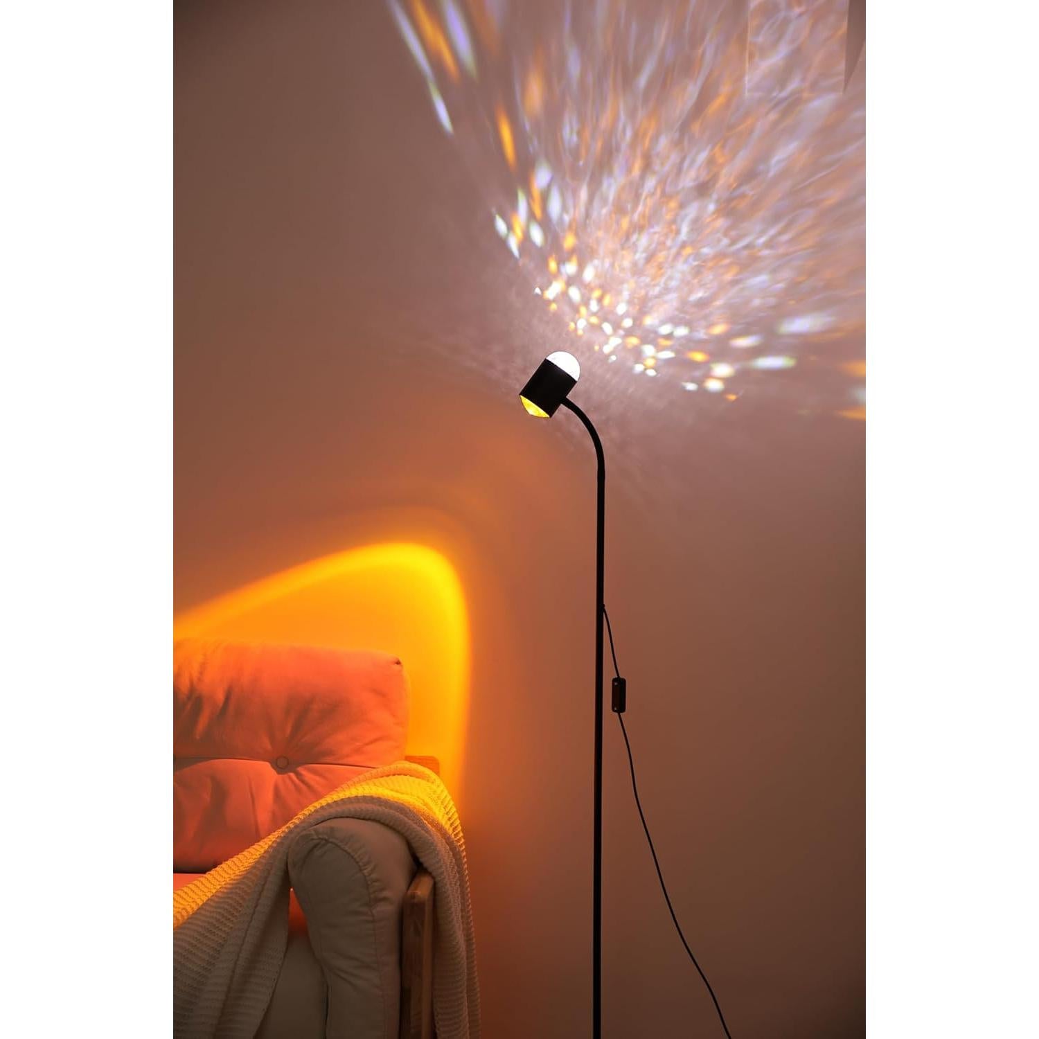 Lámpara de Piso de Proyección de Atardecer RaGiBow 150 cm