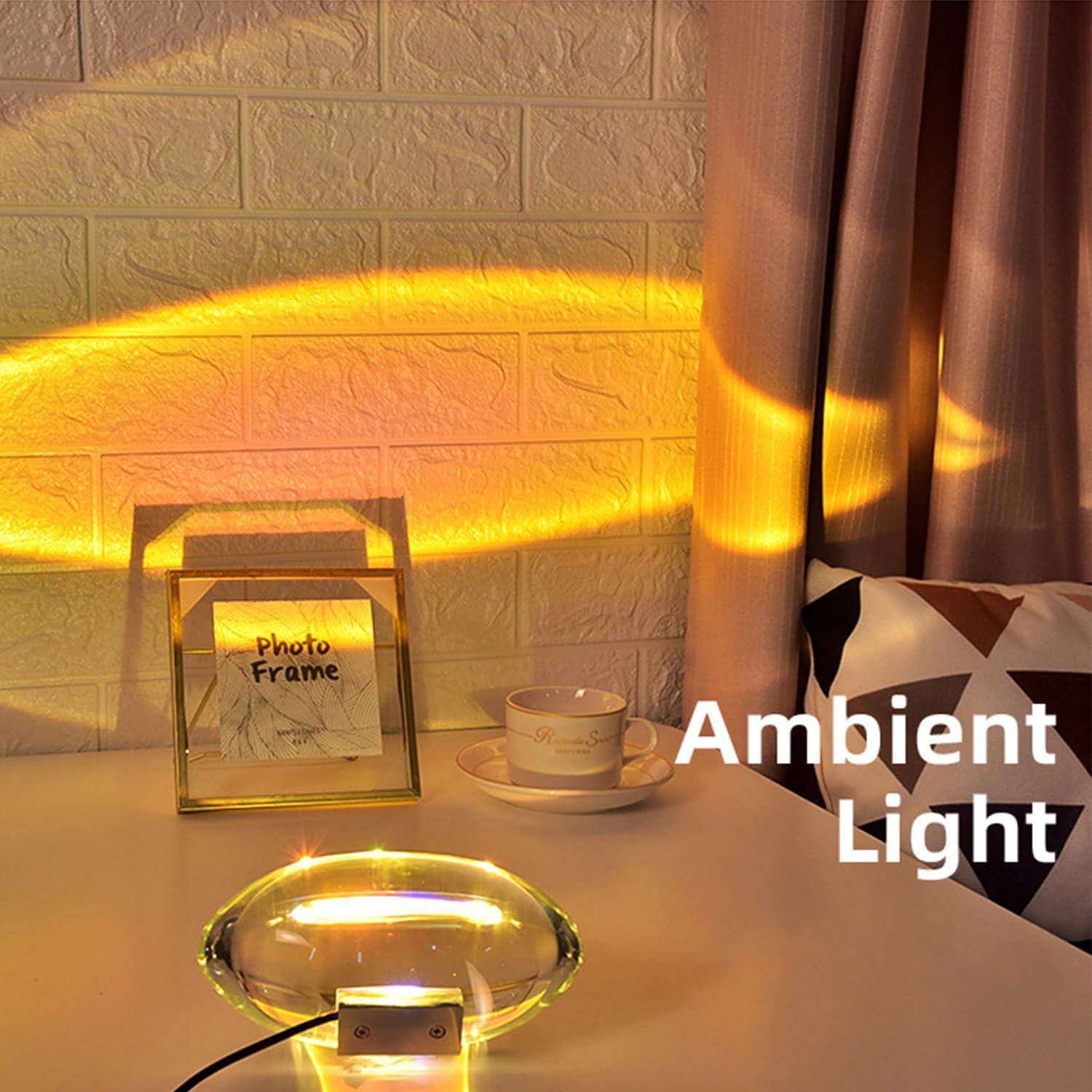 Luz Nocturna Proyector Ojos de Ángel Rumexeng 5W USB