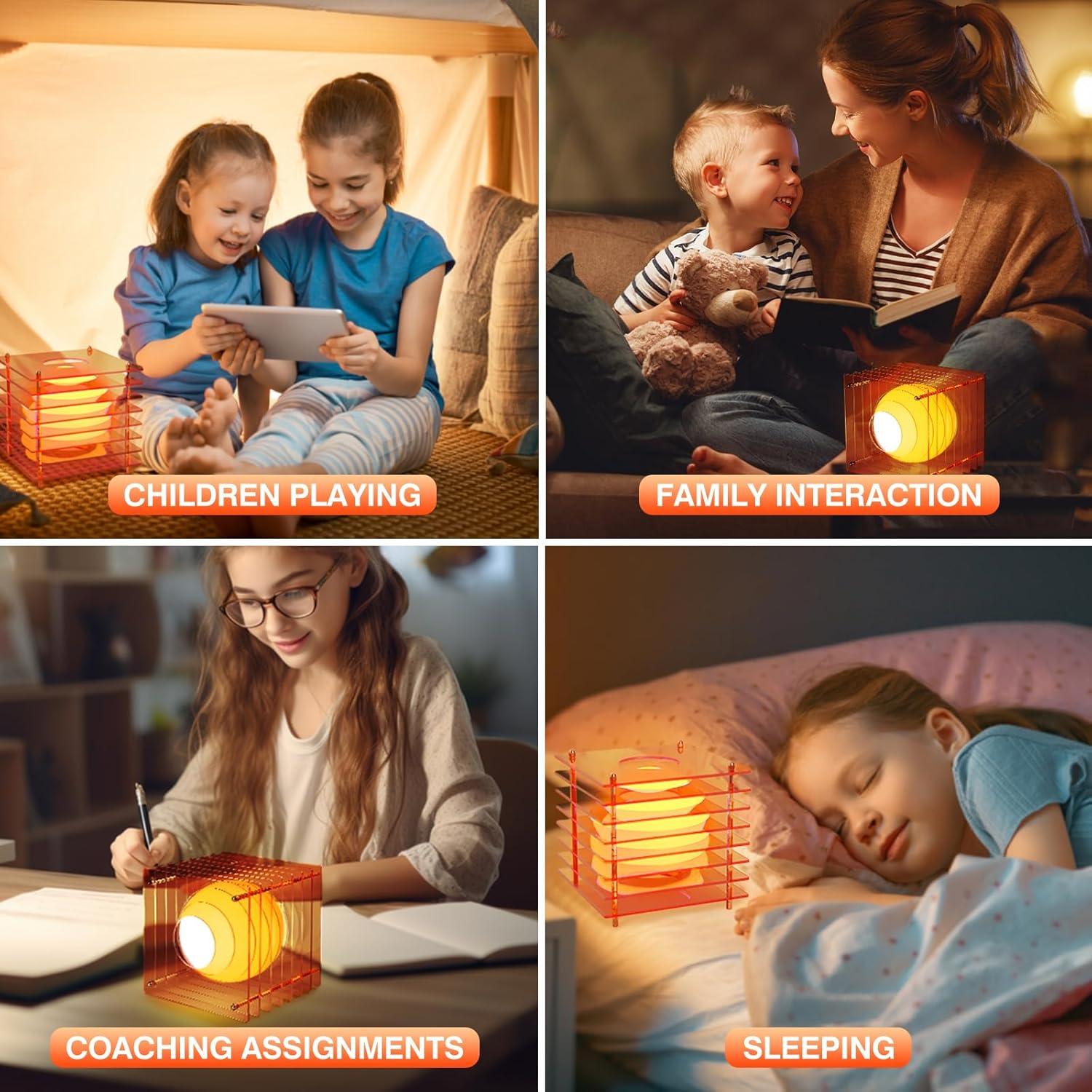 Luz de Atardecer LED 15.24 cm Amarilla - 16 Colores - Decoración