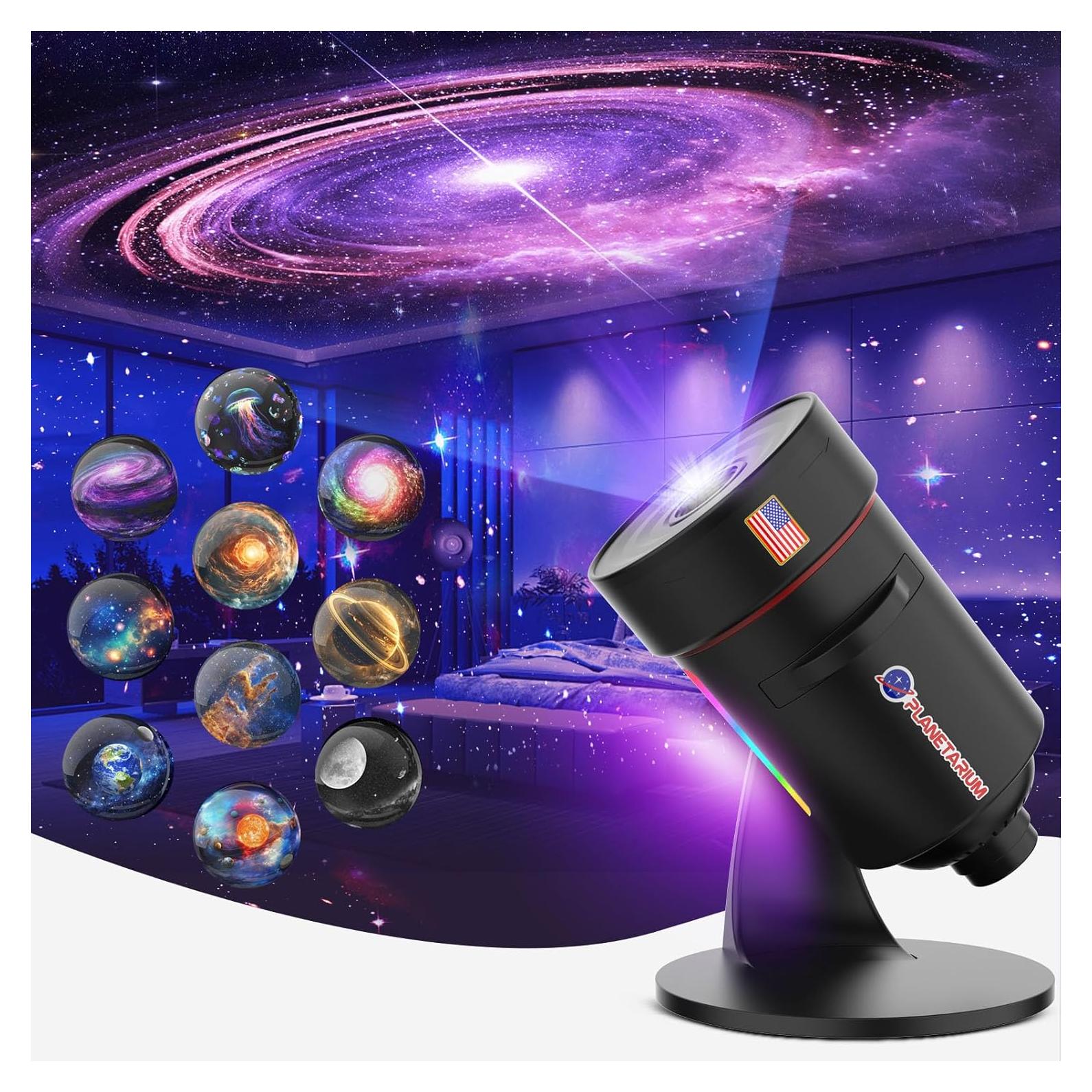 Proyector de Estrellas VanSmaGo DWB-01 con 10 Discos