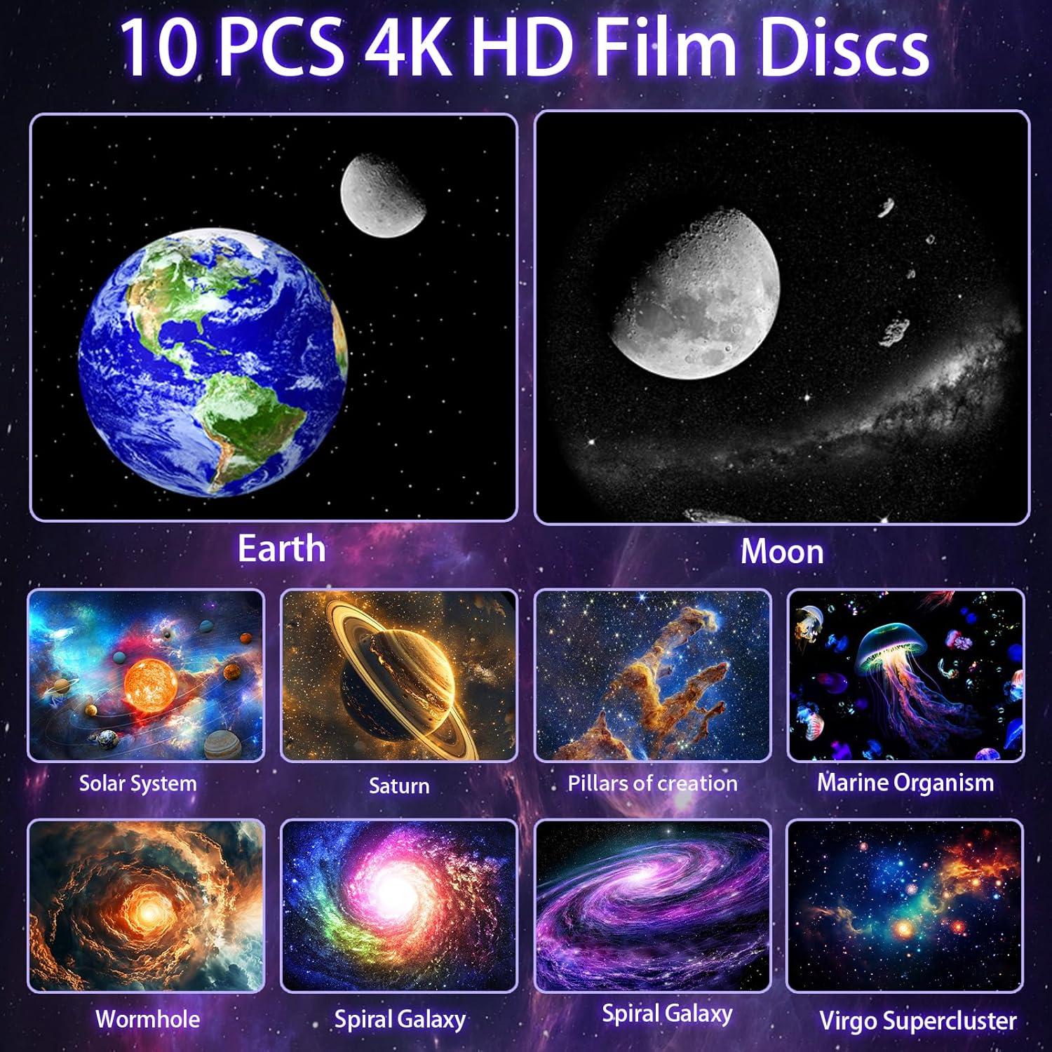 Proyector de Estrellas VanSmaGo DWB-01 con 10 Discos