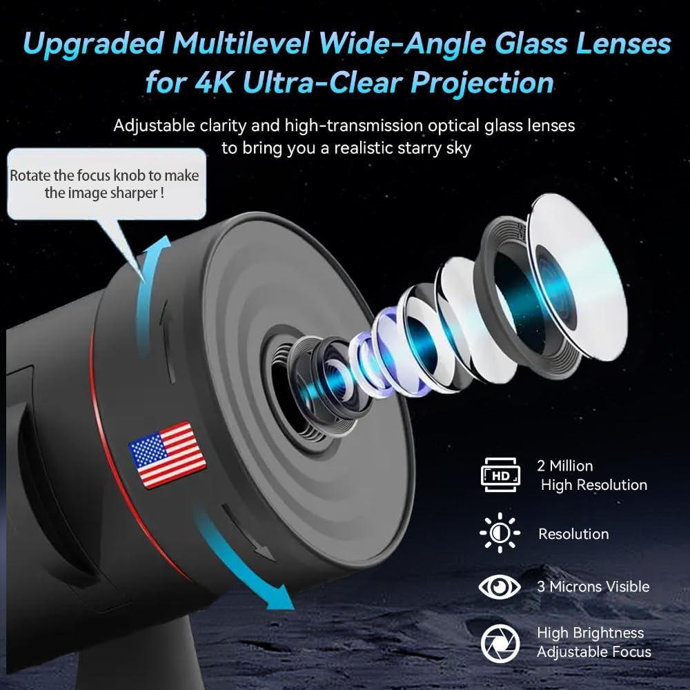 Proyector de Estrellas VanSmaGo DWB-01 con 10 Discos