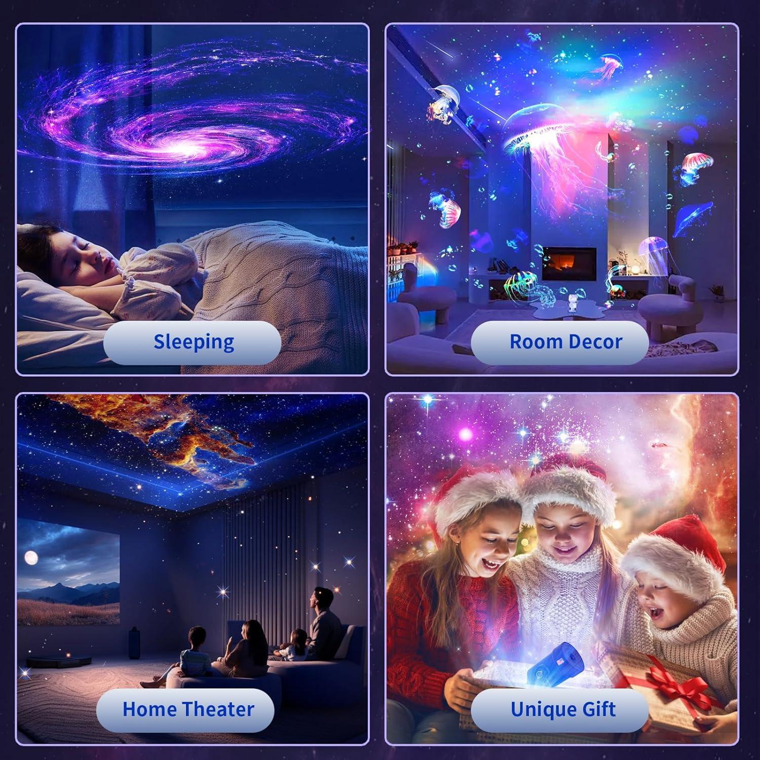 Proyector de Estrellas VanSmaGo DWB-01 con 10 Discos