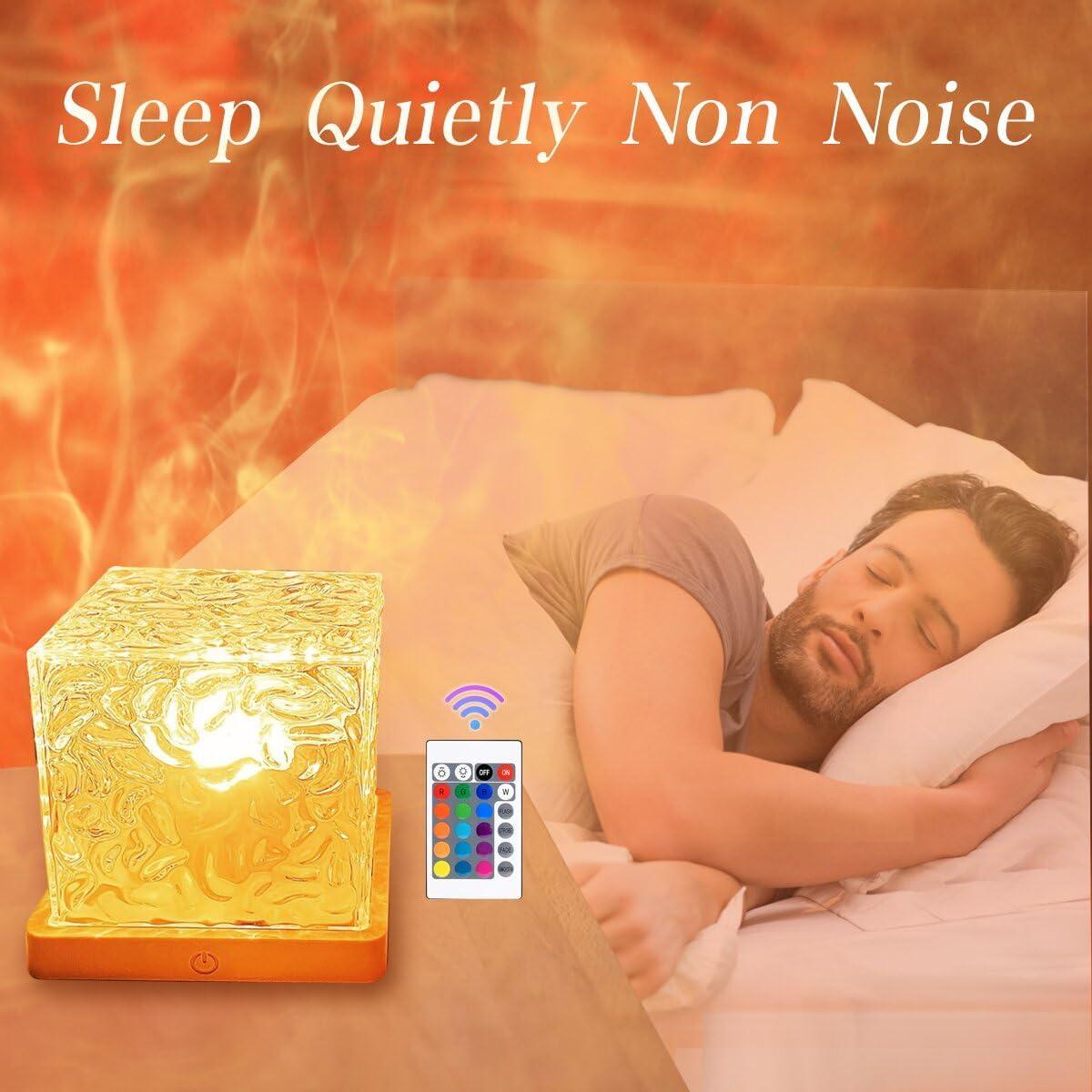 Lámpara Proyector de Olas TGYWCHY 16 Colores Control Remoto