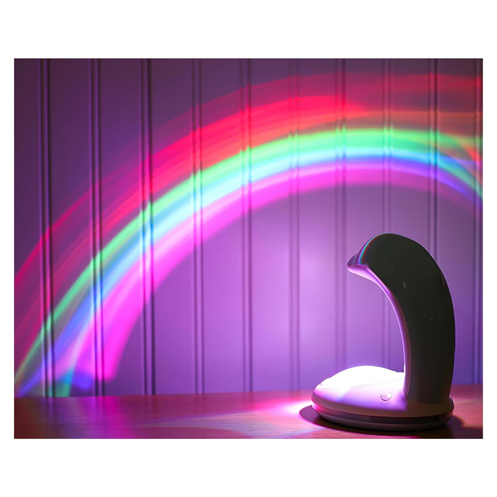 Luz Nocturna LED Arcoíris NoxBolt - Proyector Mágico 9.65cm