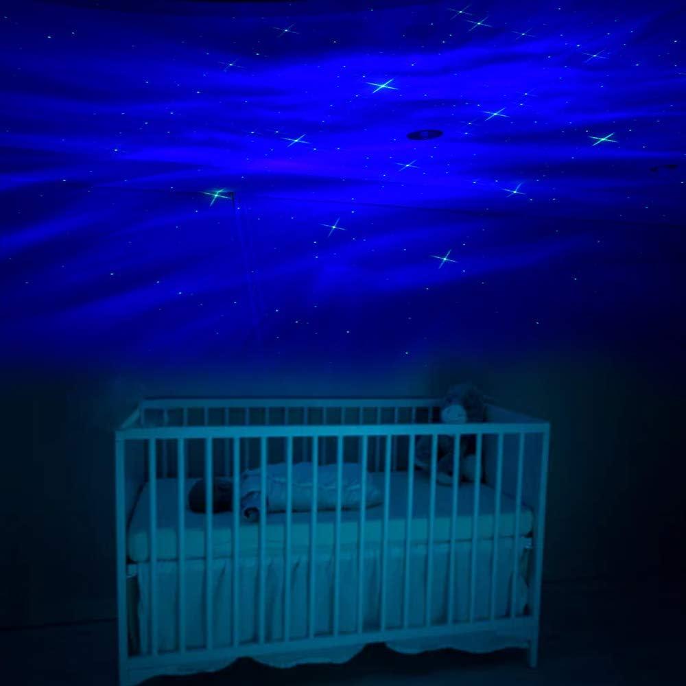 Proyector LED RGB con Altavoz Bluetooth LEDMALL X-40P