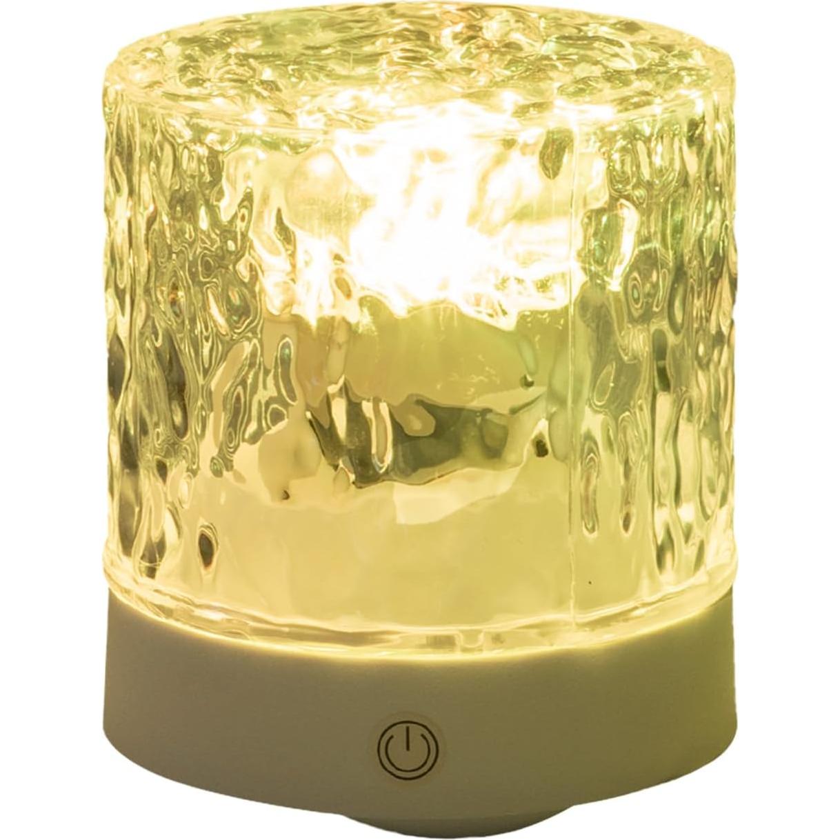 Luz Nocturna LED XC-Kluyr, Proyección de Llama, 7.62cm