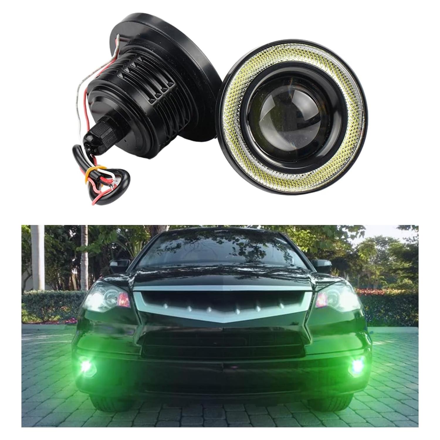 Luz de Niebla Angel Eye Dickno 30W Verde 2.5" Universal