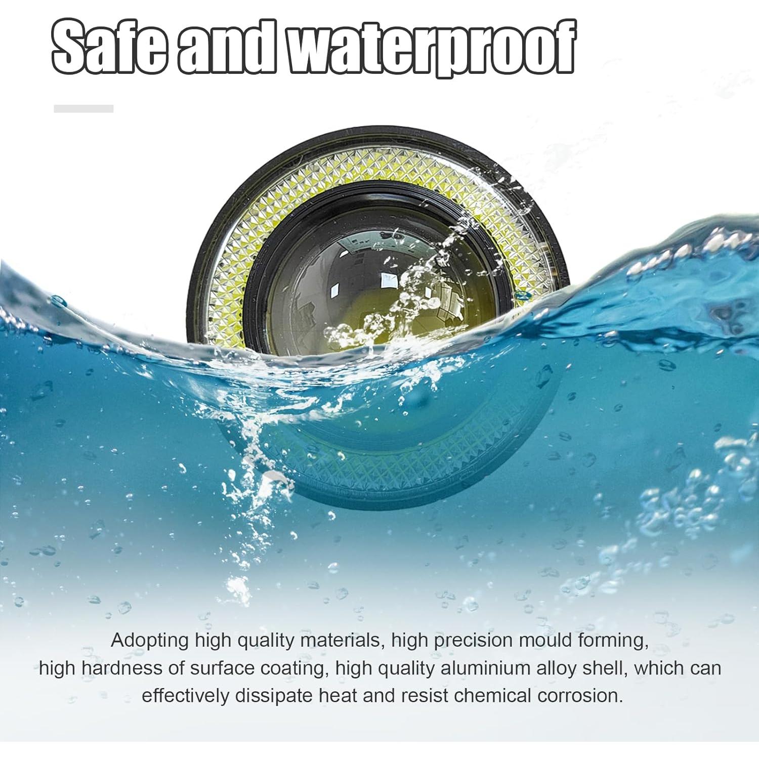 Luz de Niebla Angel Eye Dickno 30W Verde 2.5" Universal