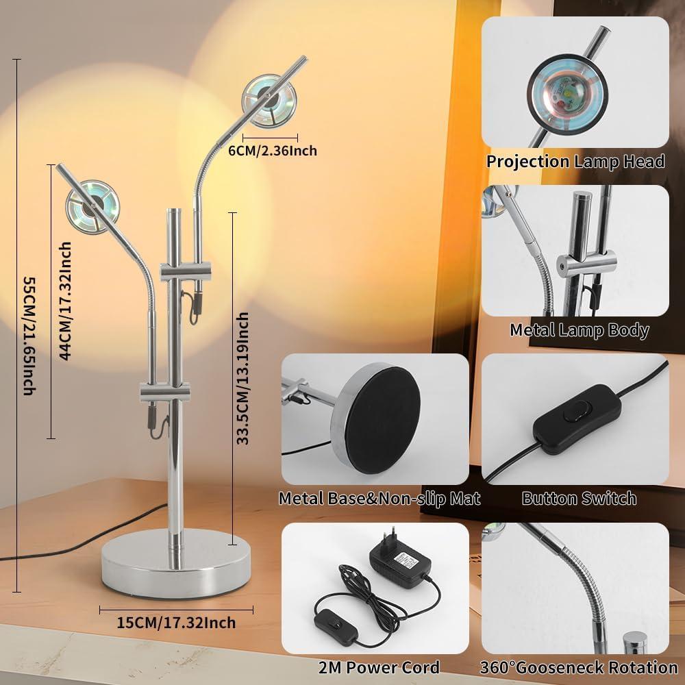 Lámpara de Proyección de Atardecer Kariosid TB-TY02S, 6W