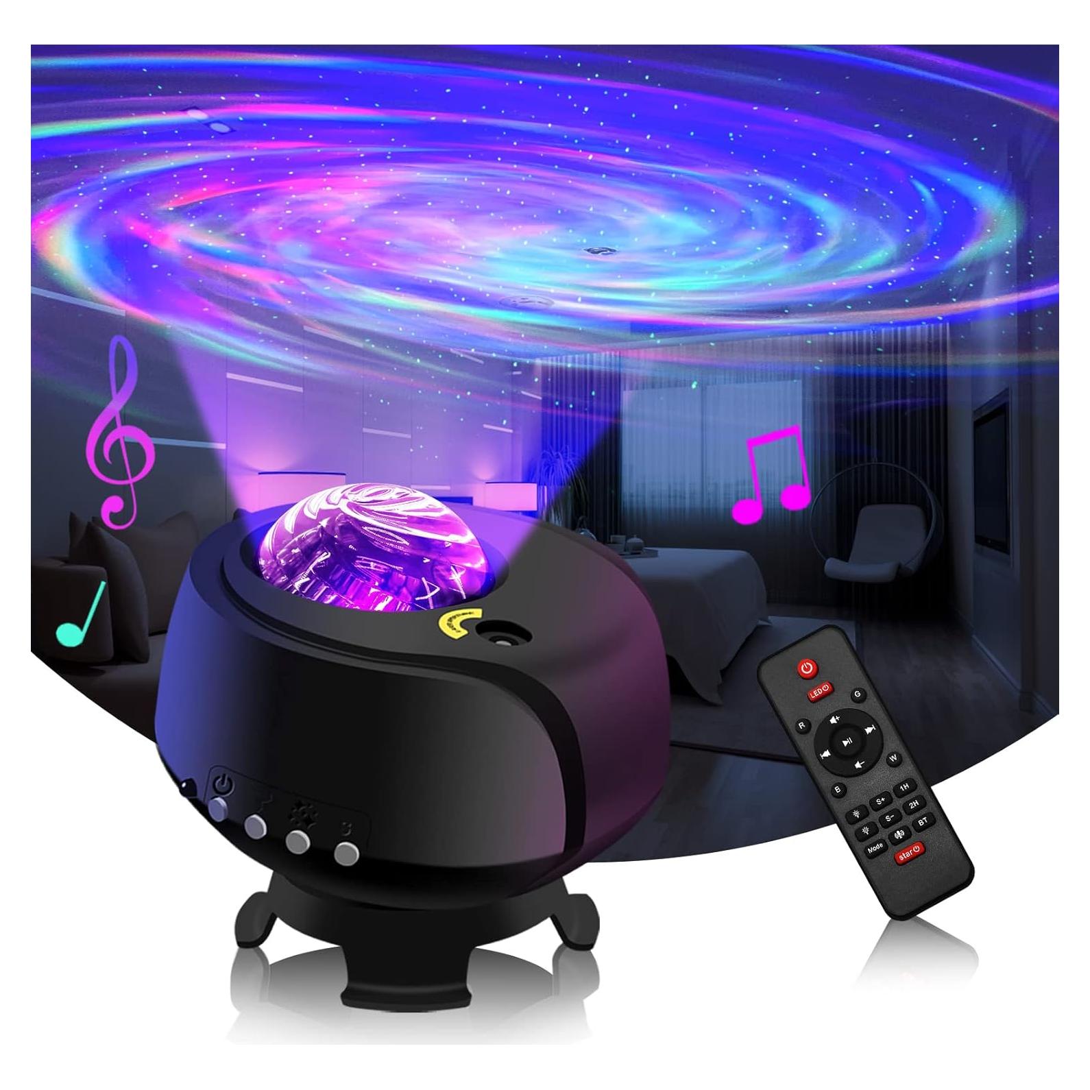 Proyector de Estrellas FLITI con Nebulosa y Control Remoto