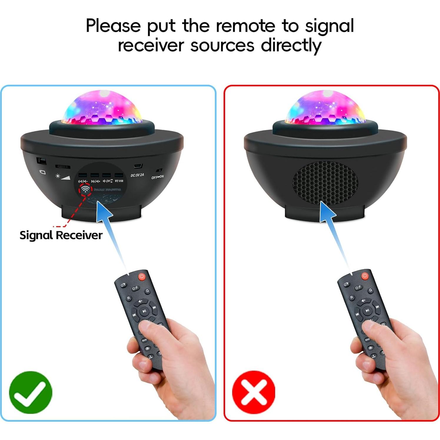 Proyector de Luz Galáctica Easeking con Altavoz Bluetooth 11.9cm