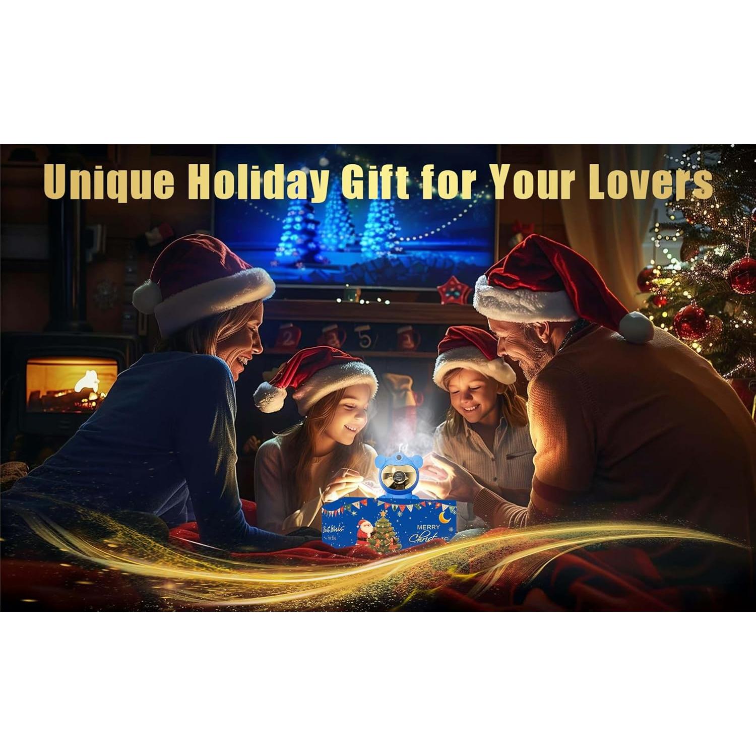 Proyector de Estrellas Galaxia Astronauta THINIDA LED 24cm