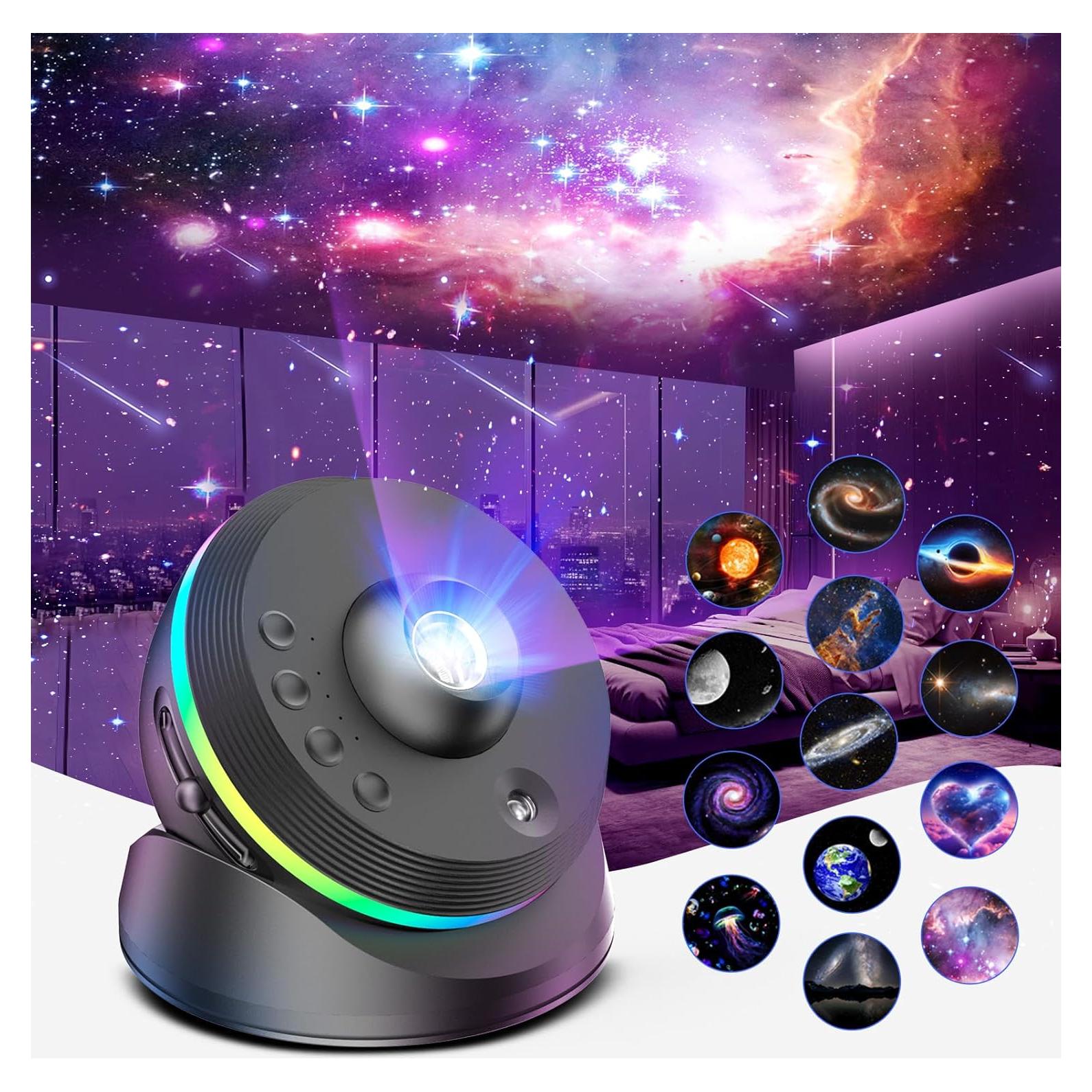 Proyector Galáctico VanSmaGo SKE-TKQ01 13 en 1 Luz Nocturna