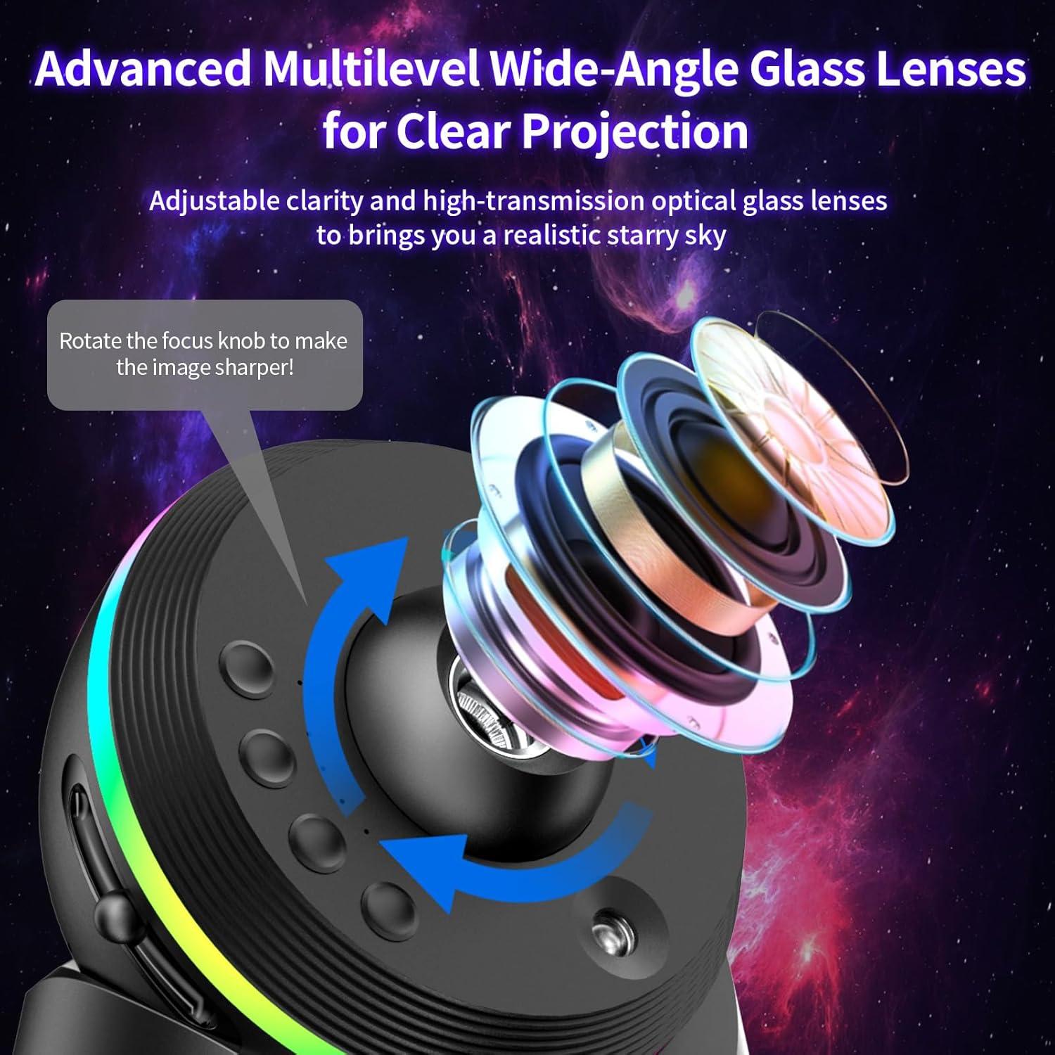 Proyector Galáctico VanSmaGo SKE-TKQ01 13 en 1 Luz Nocturna