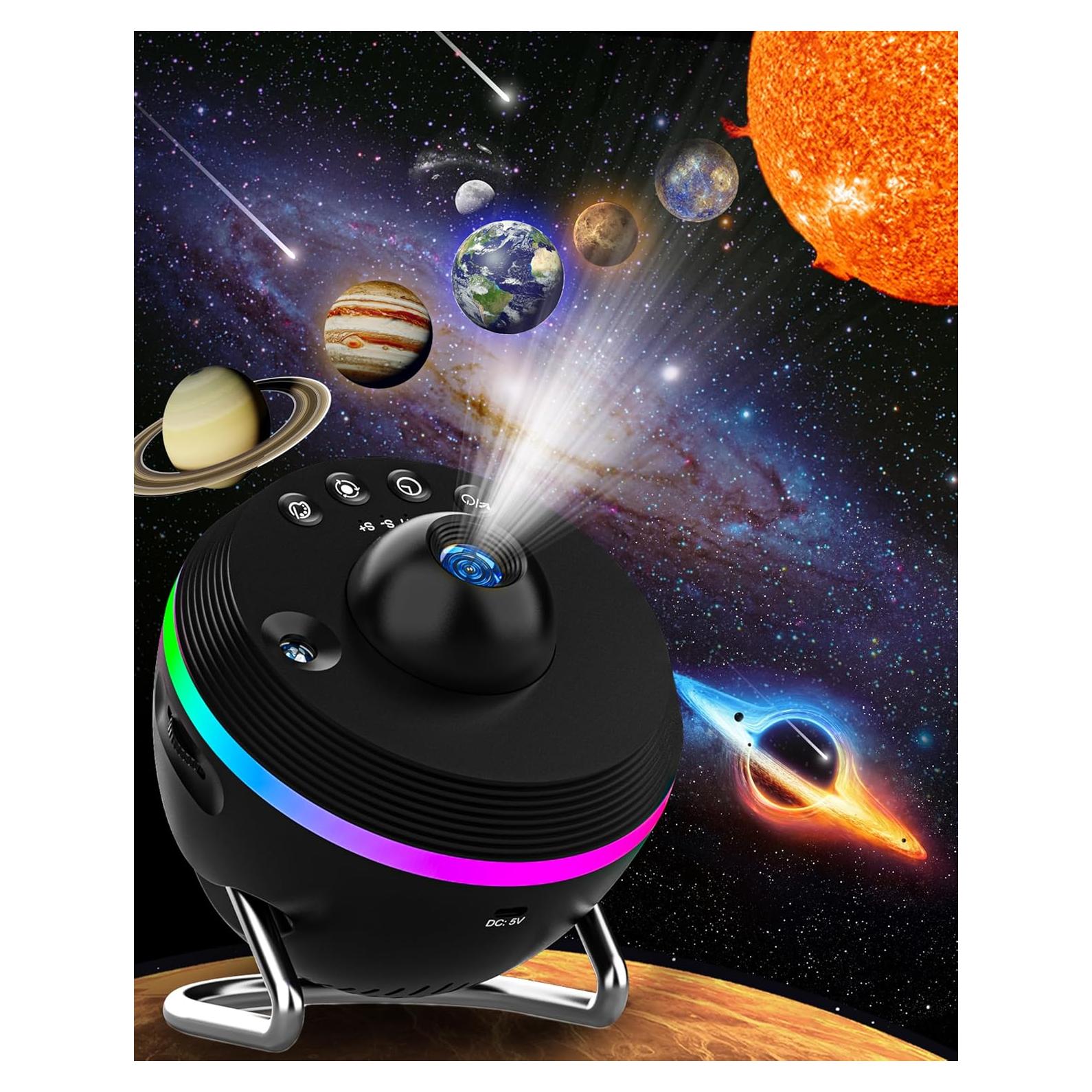 Proyector Planetario Galaxy 13 en 1 - Luz Nocturna Infantil